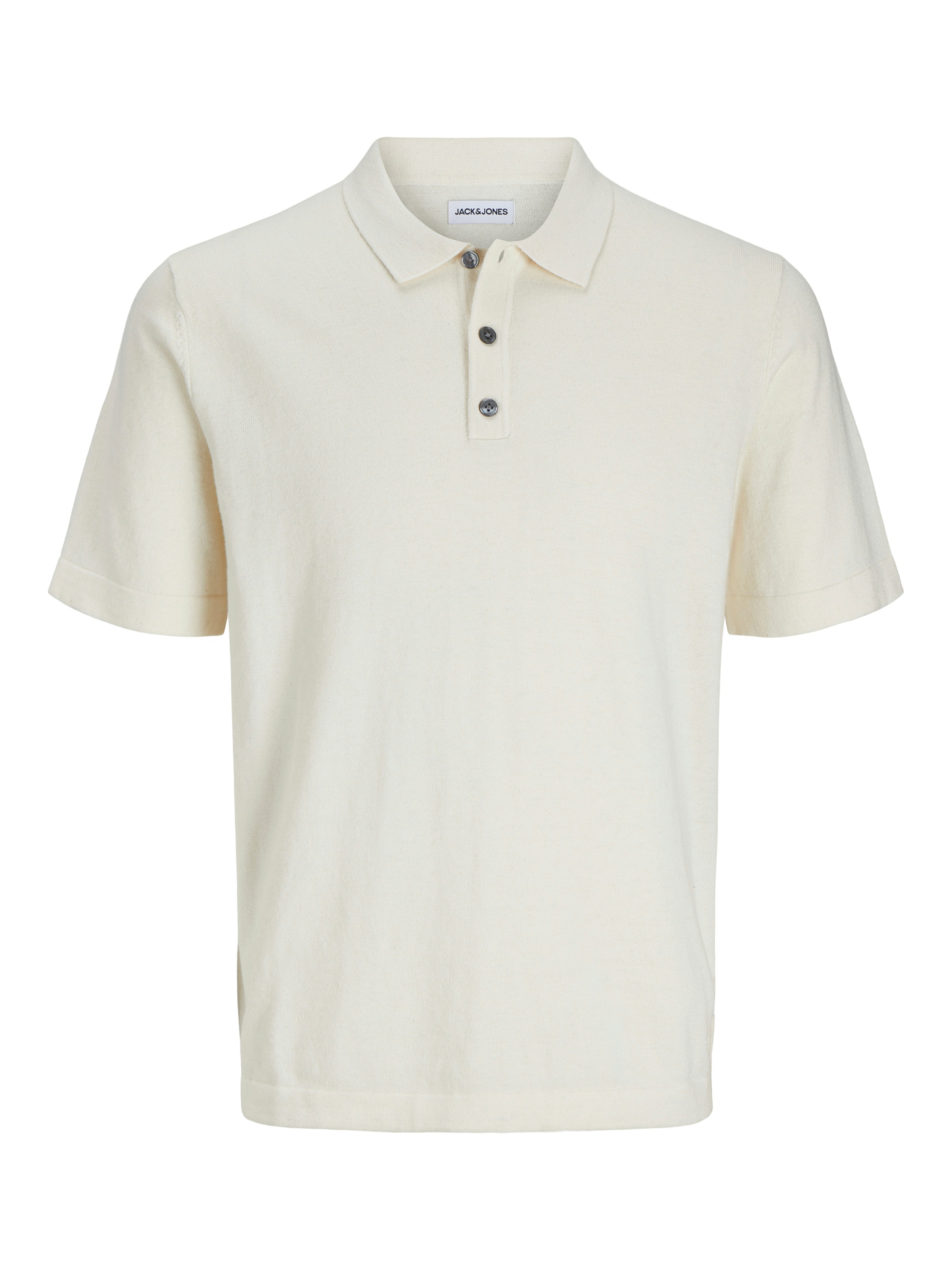 Jack & Jones Kurzarmpullover »JJEEMIL KNIT RELAXED POLO SS SN«, mit Polo Kragen