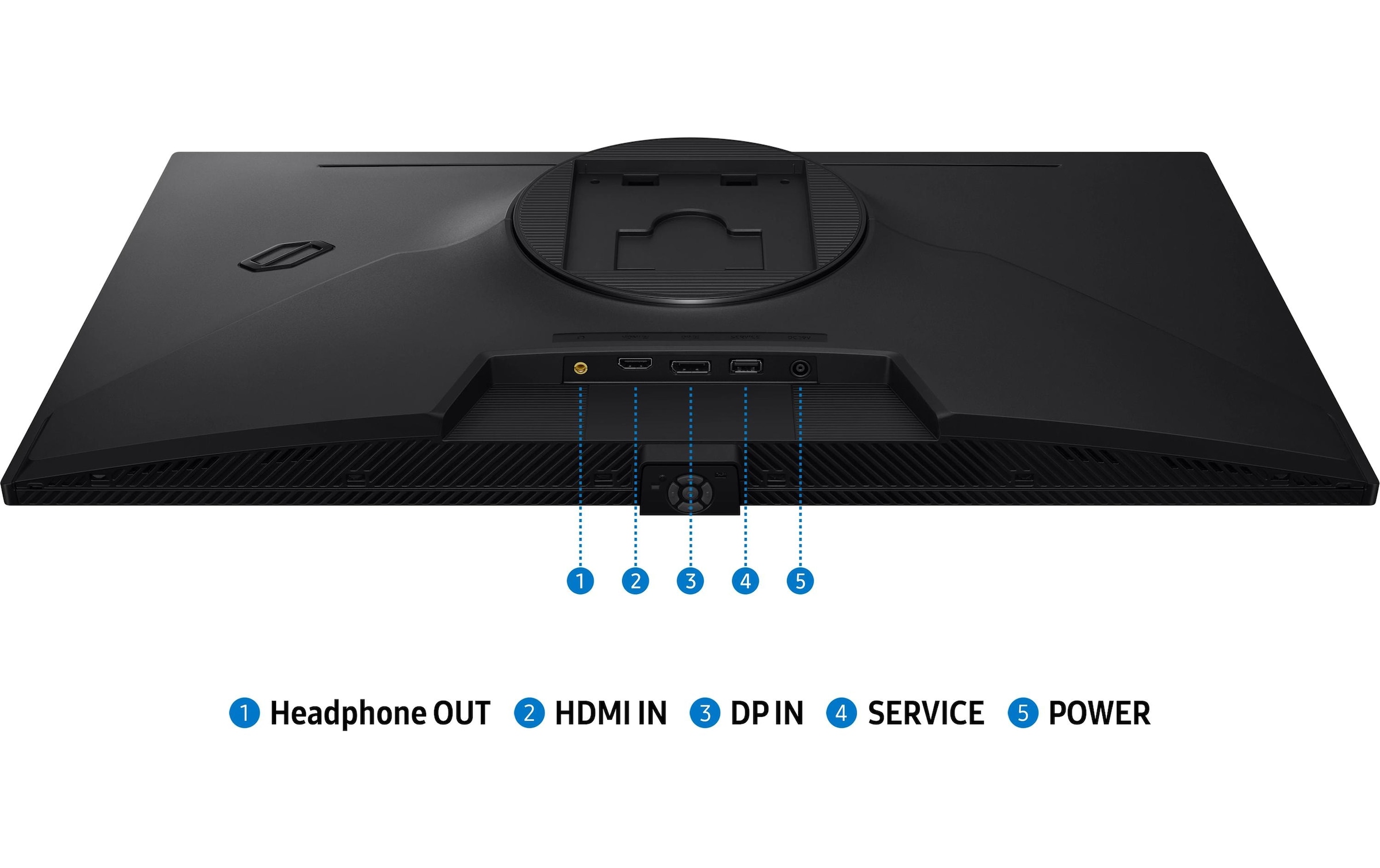 Samsung Gaming-Monitor »Odyssey G6 G61SH« 68,58 cm/27 ″  2560 x 1440 px WQHD 0,03 Reaktionszeit 240 Hz