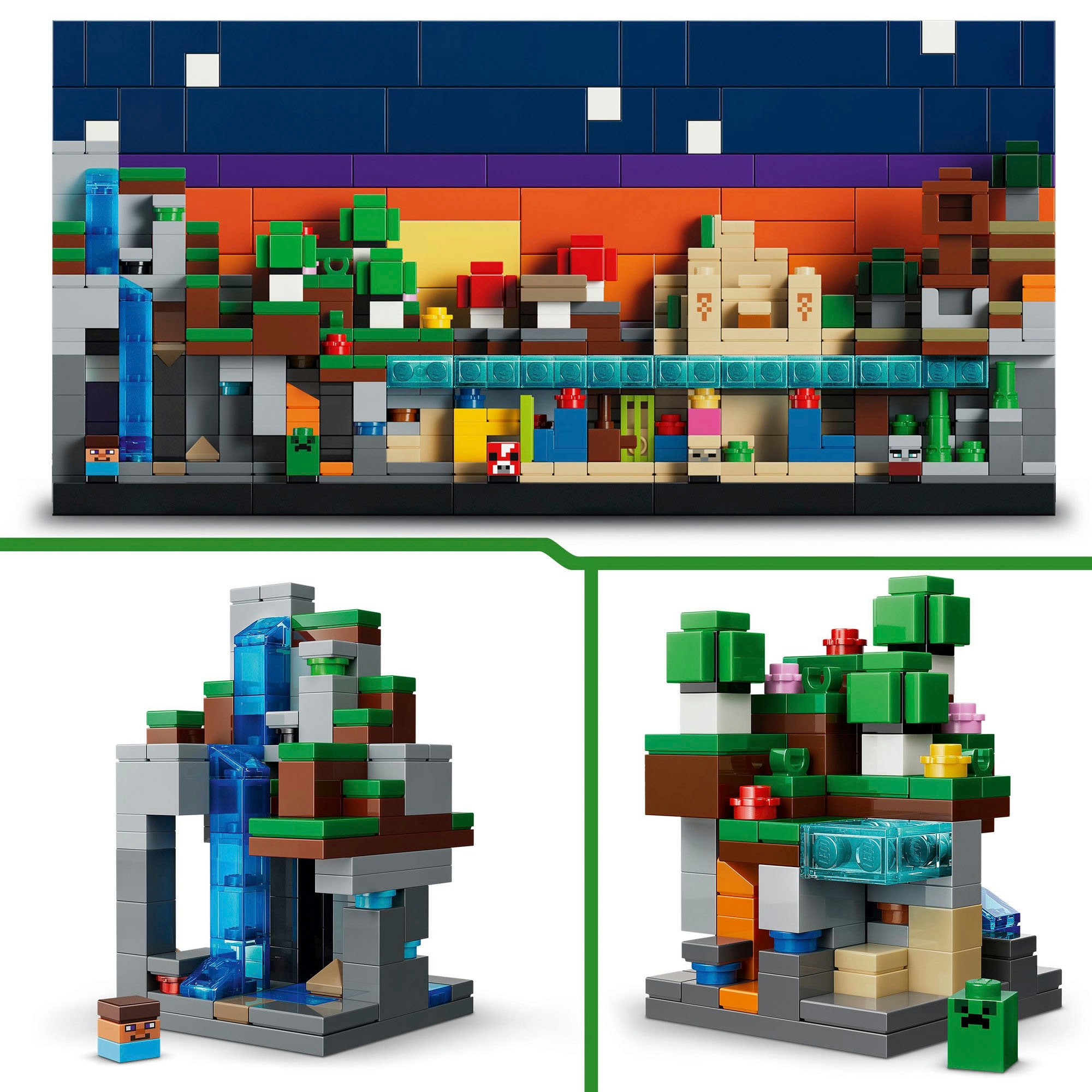 LEGO® Pions de construction »Mini-Biome (21589), LEGO Minecraft« Made in Europe