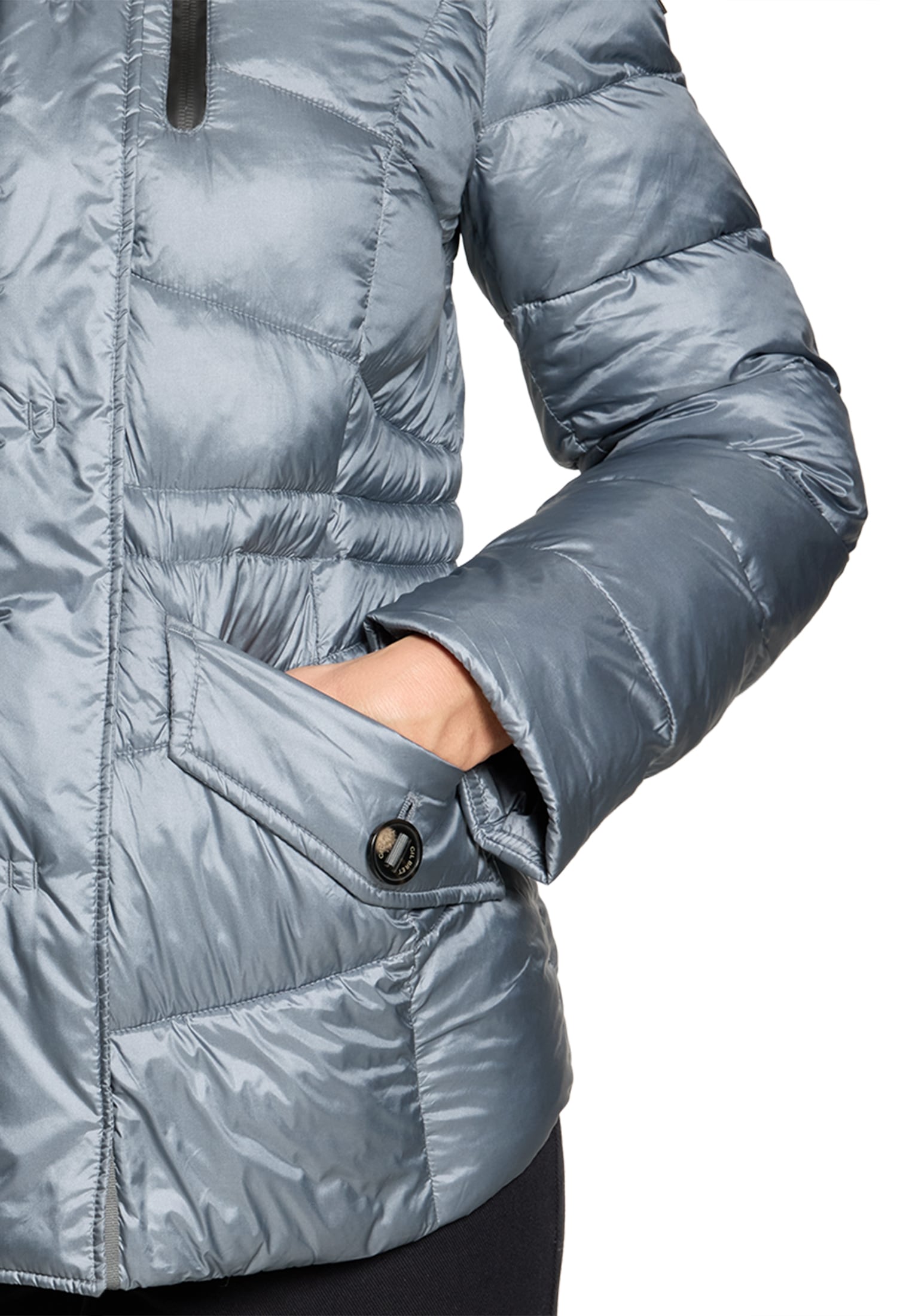 Gil Bret Steppjacke mit Kapuze mit abnehmbarer Kapuze