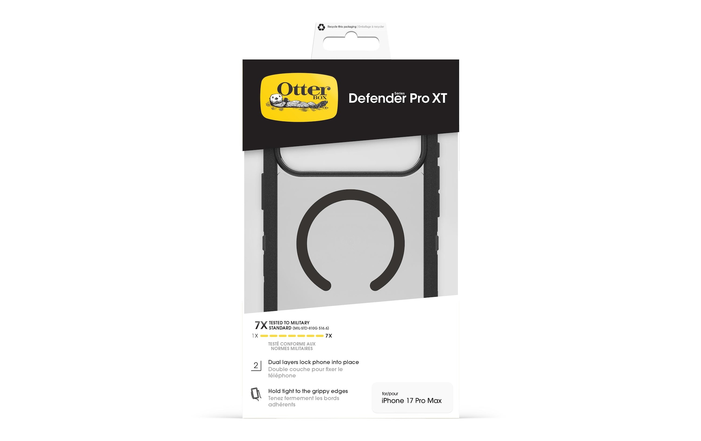 Otterbox Étui pour smartphone »Defender Series Pro XT für Apple iPhone 17 Pro Max« Backcover, Schutzhülle, Handyschutzhülle, Case, Schutzcase, stossfest