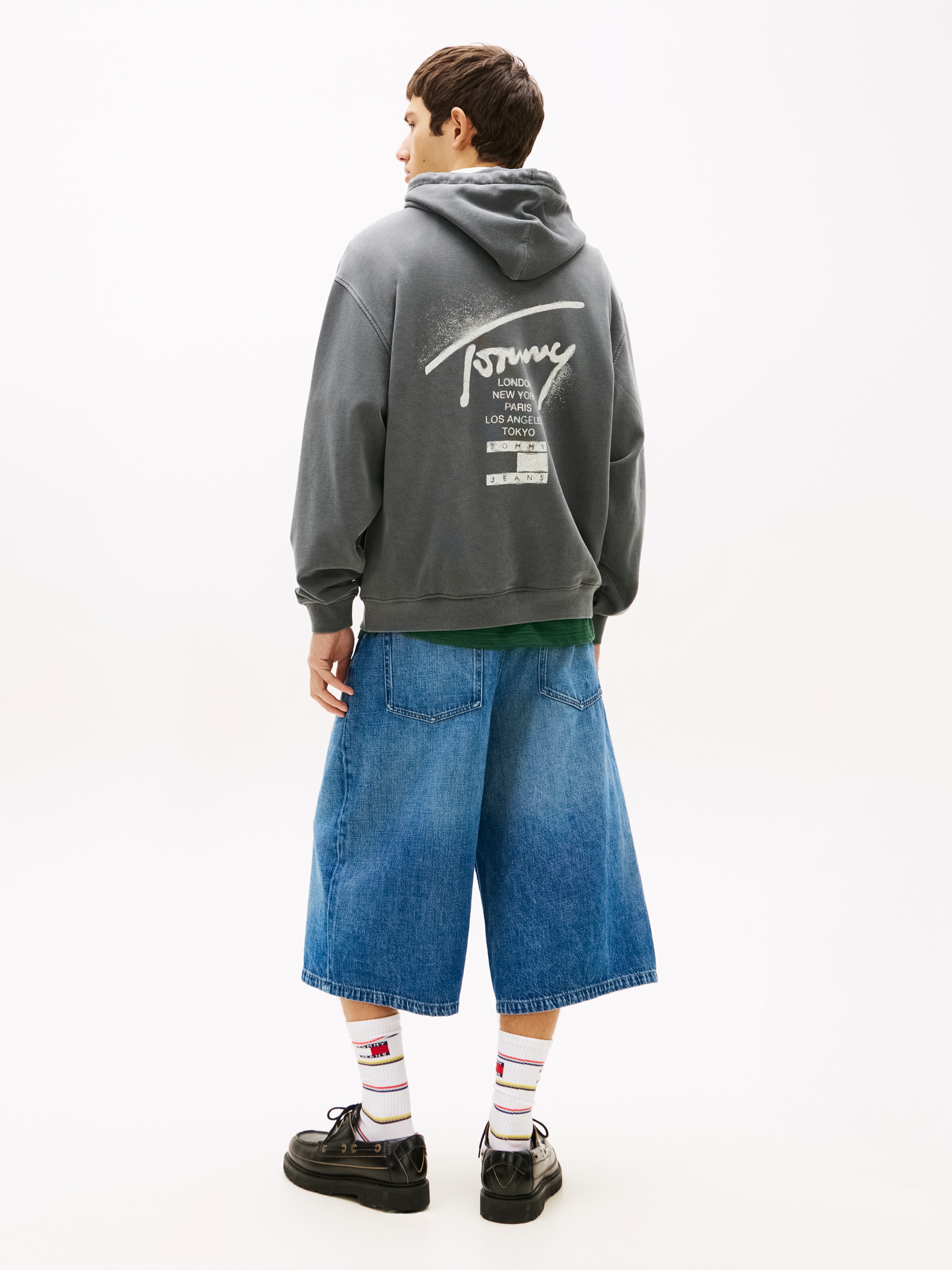 Tommy Jeans Sweat à capuche »TJM RELAXED NEON SIGN«, Relaxed fit mit Kapuze
