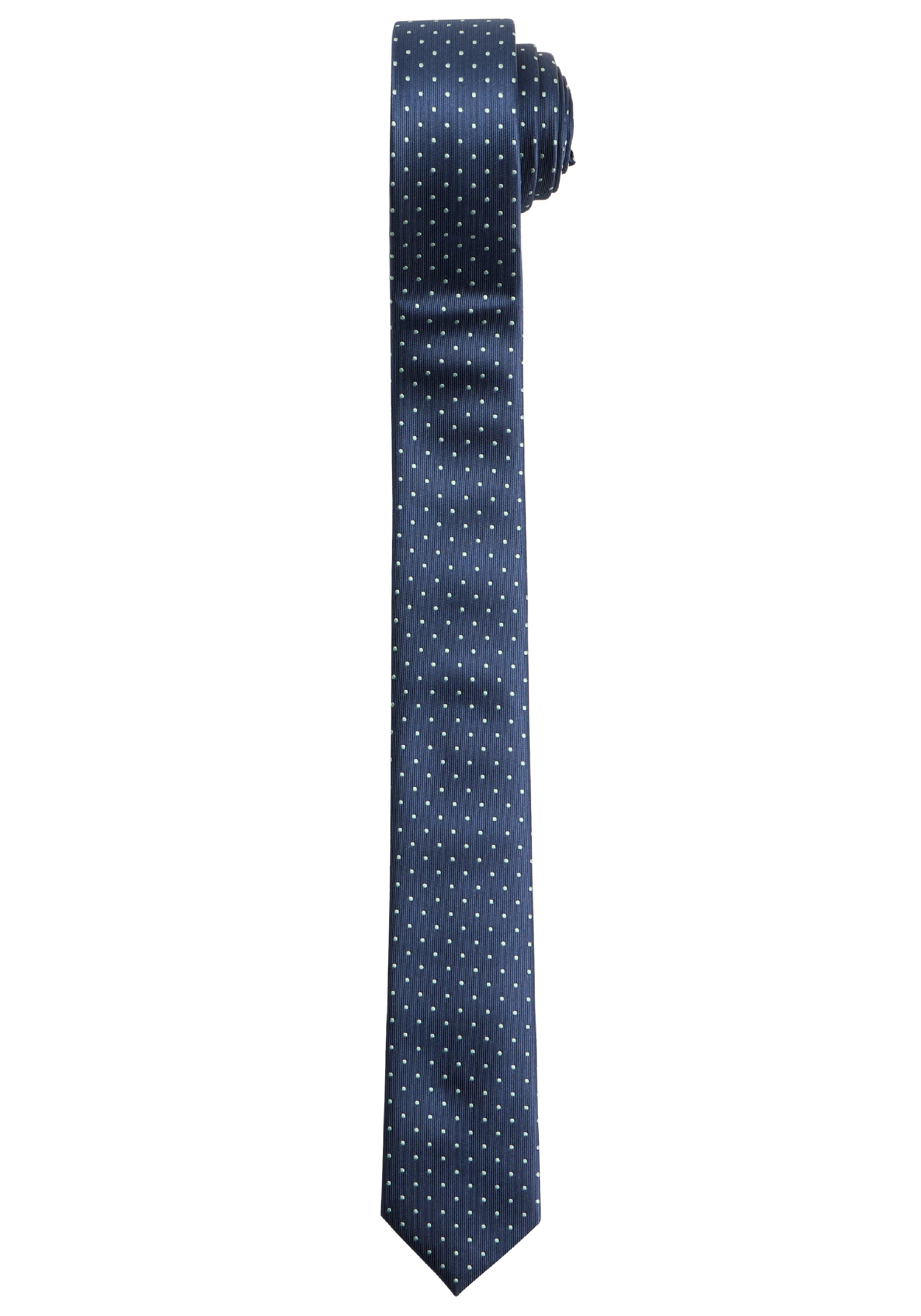 Man's World Krawatte »mit dezenten Kontrastpunkten« Breite 6 cm mit klassischer Länge 150cm