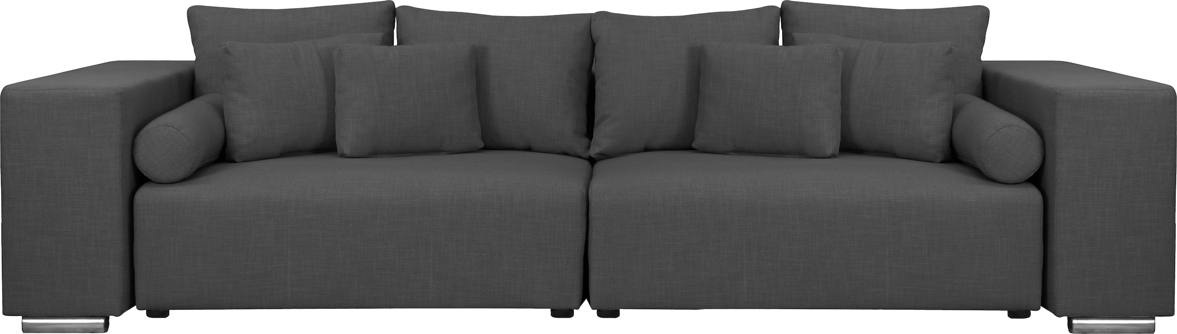 Big-Sofa »Aliya«, incl. Bettfunktion und Bettkasten, Breite 290 cm,incl. Zierkissen