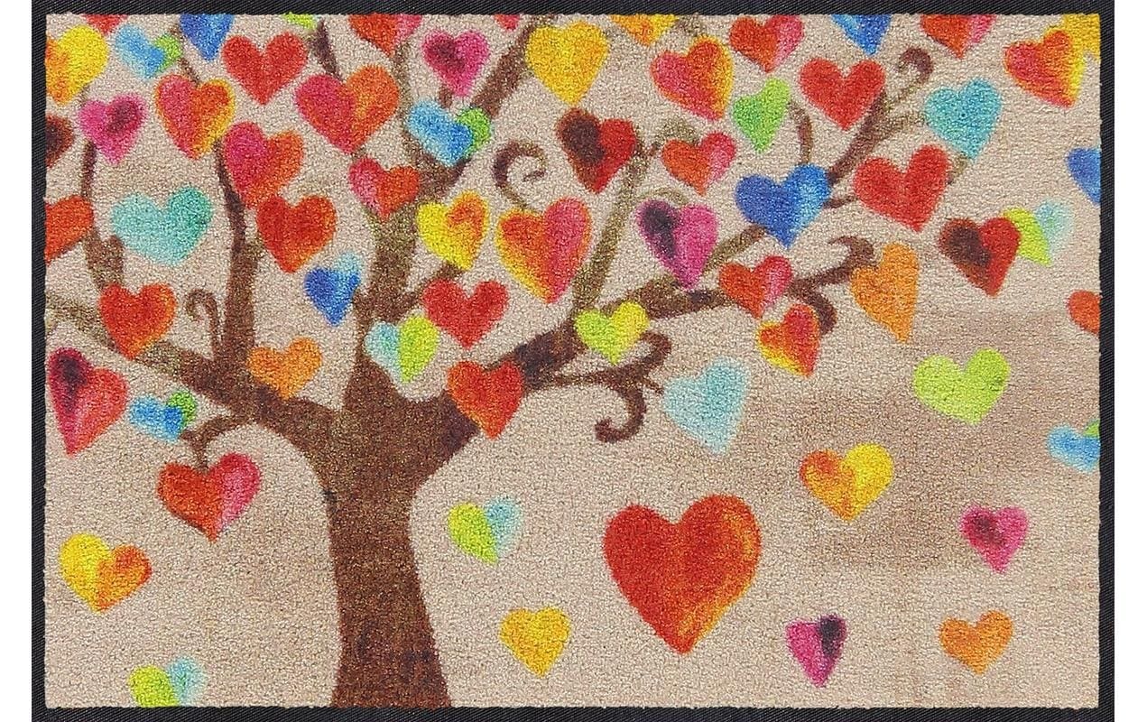 Image of Salonloewe Fussmatte "Salonlöwe Tree of Love Fussmatte" rechteckig