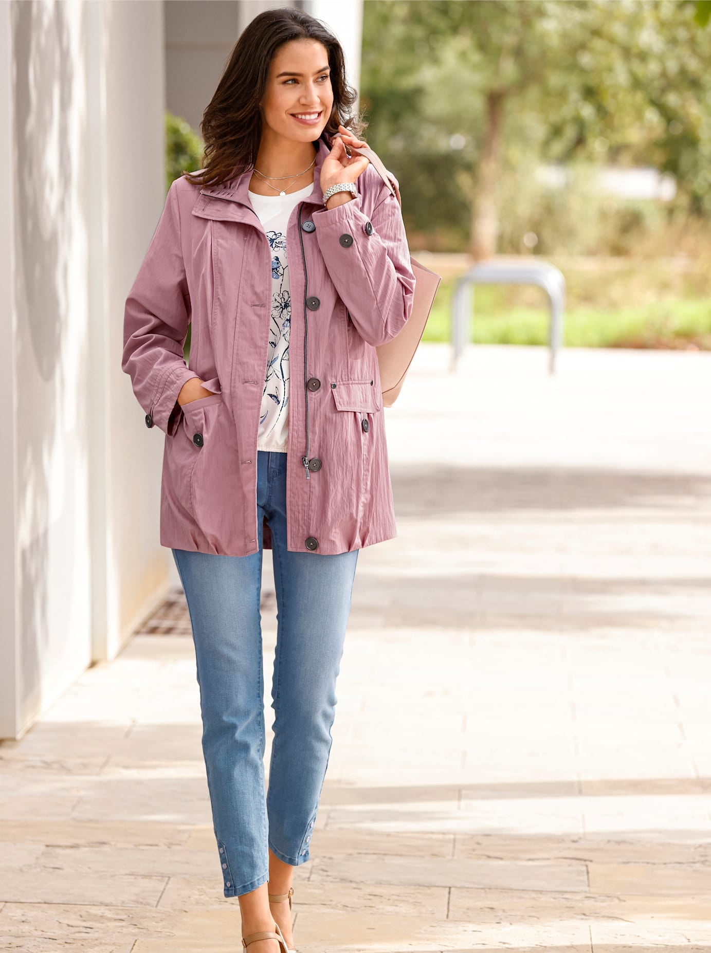 Inspirationen Langjacke, ohne Kapuze