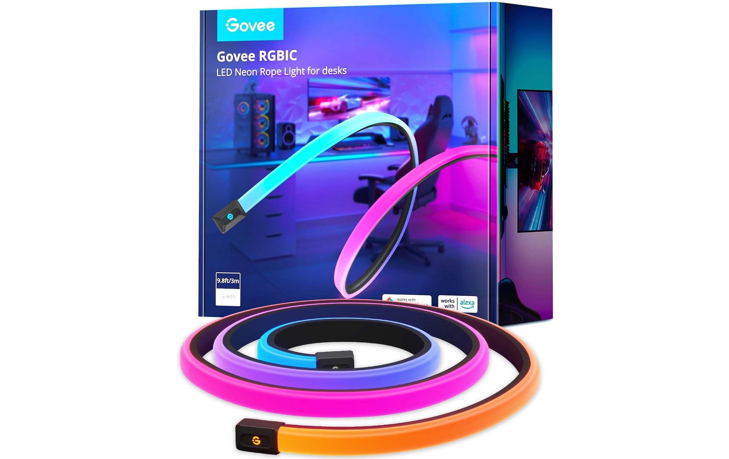 LED Deckenleuchte »Govee Stripe Neon Gaming«