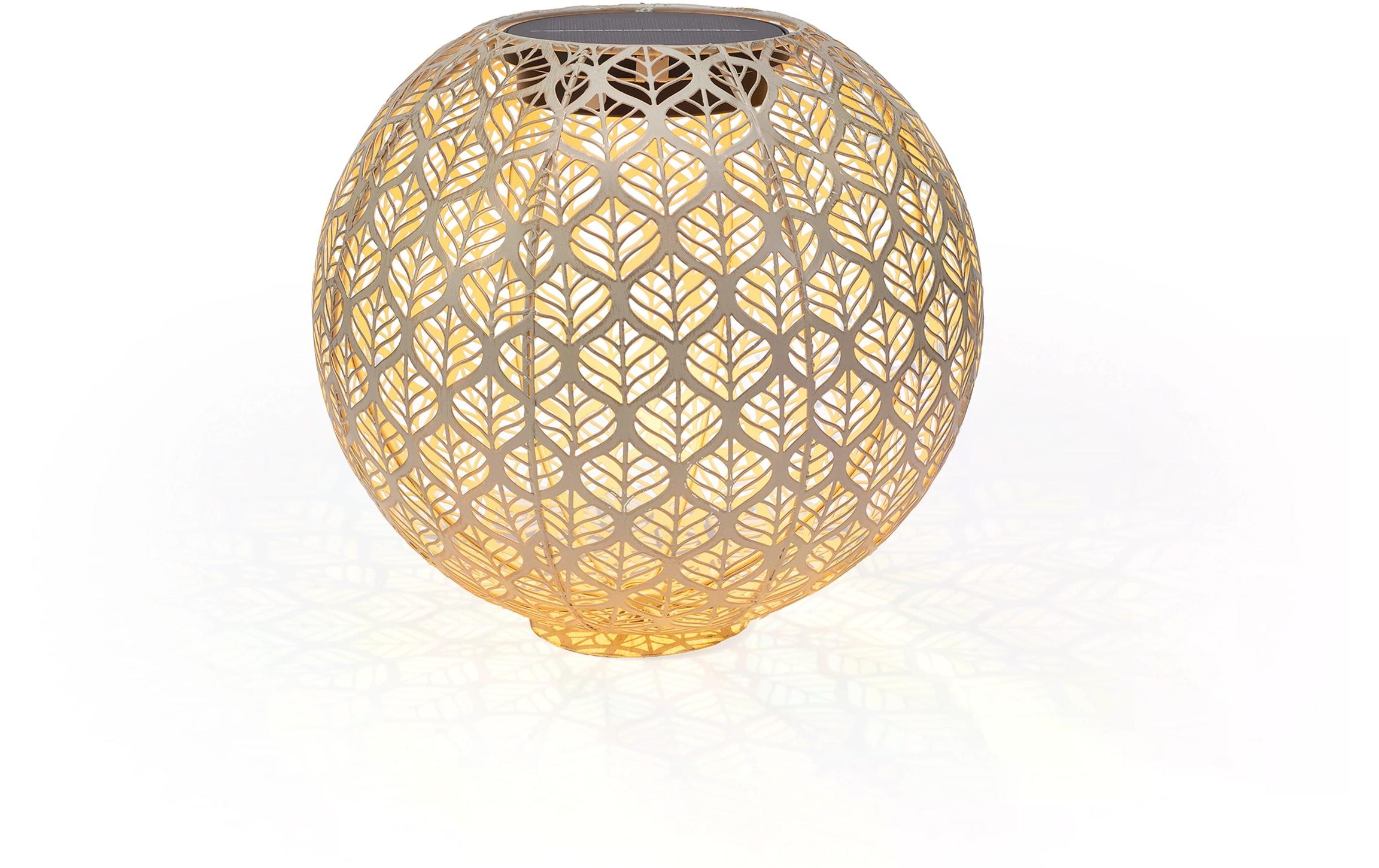 STT LED Windlicht »Solar Antic Ball« Warmweiss