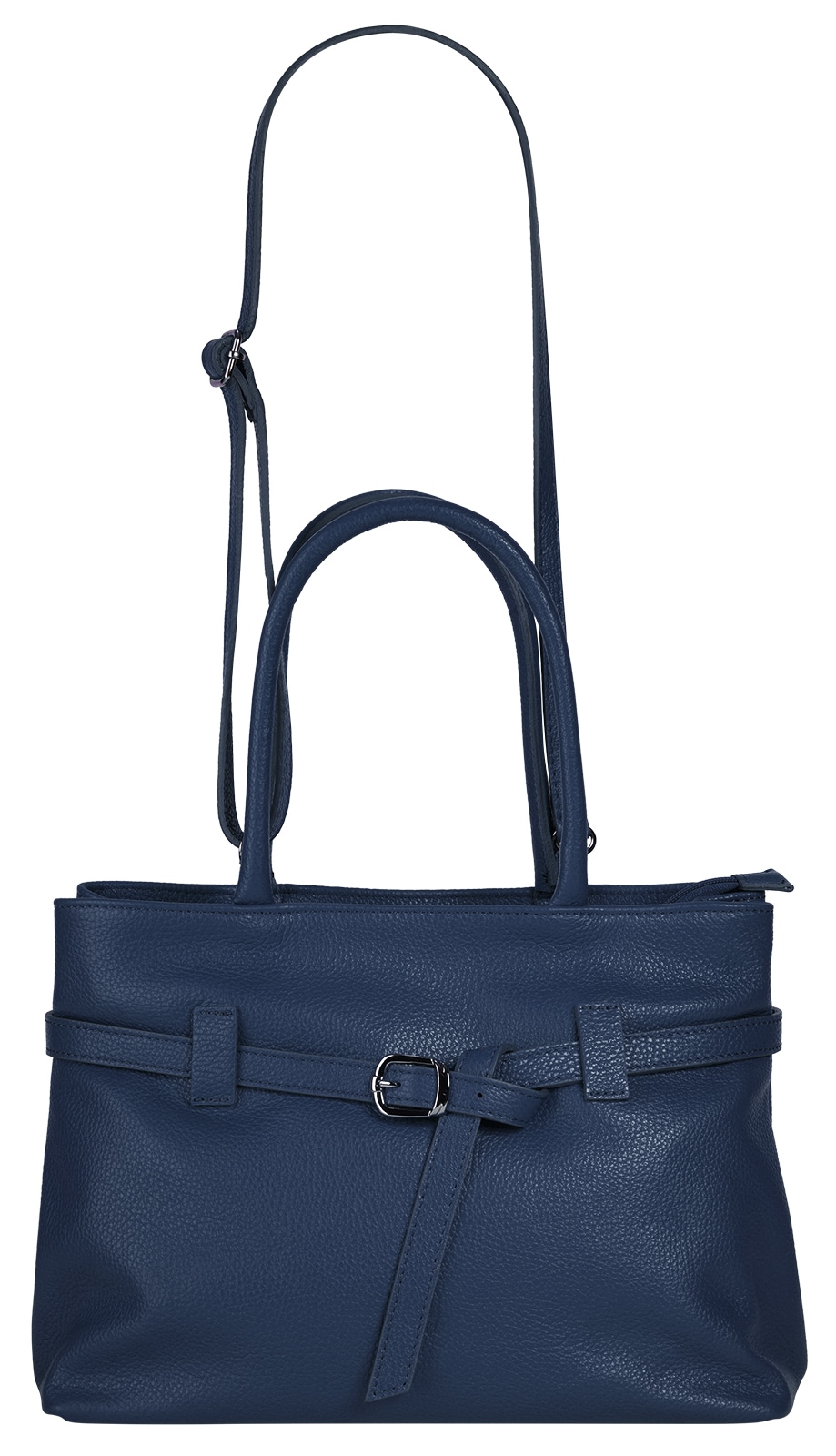 Cluty Henkeltasche echt Leder, Made in Italy