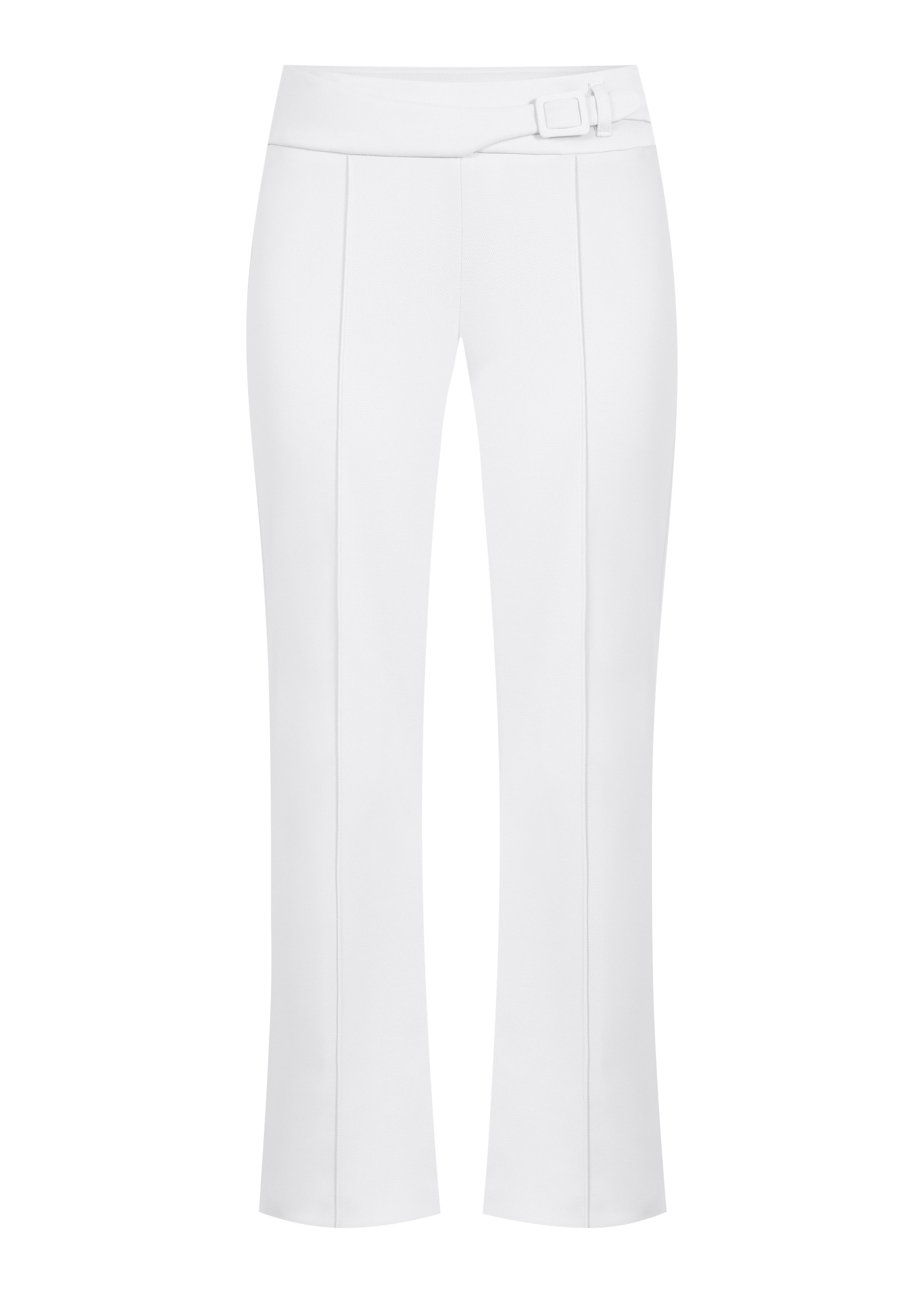 Stehmann Stoffhose, mit Gürtelschnalle