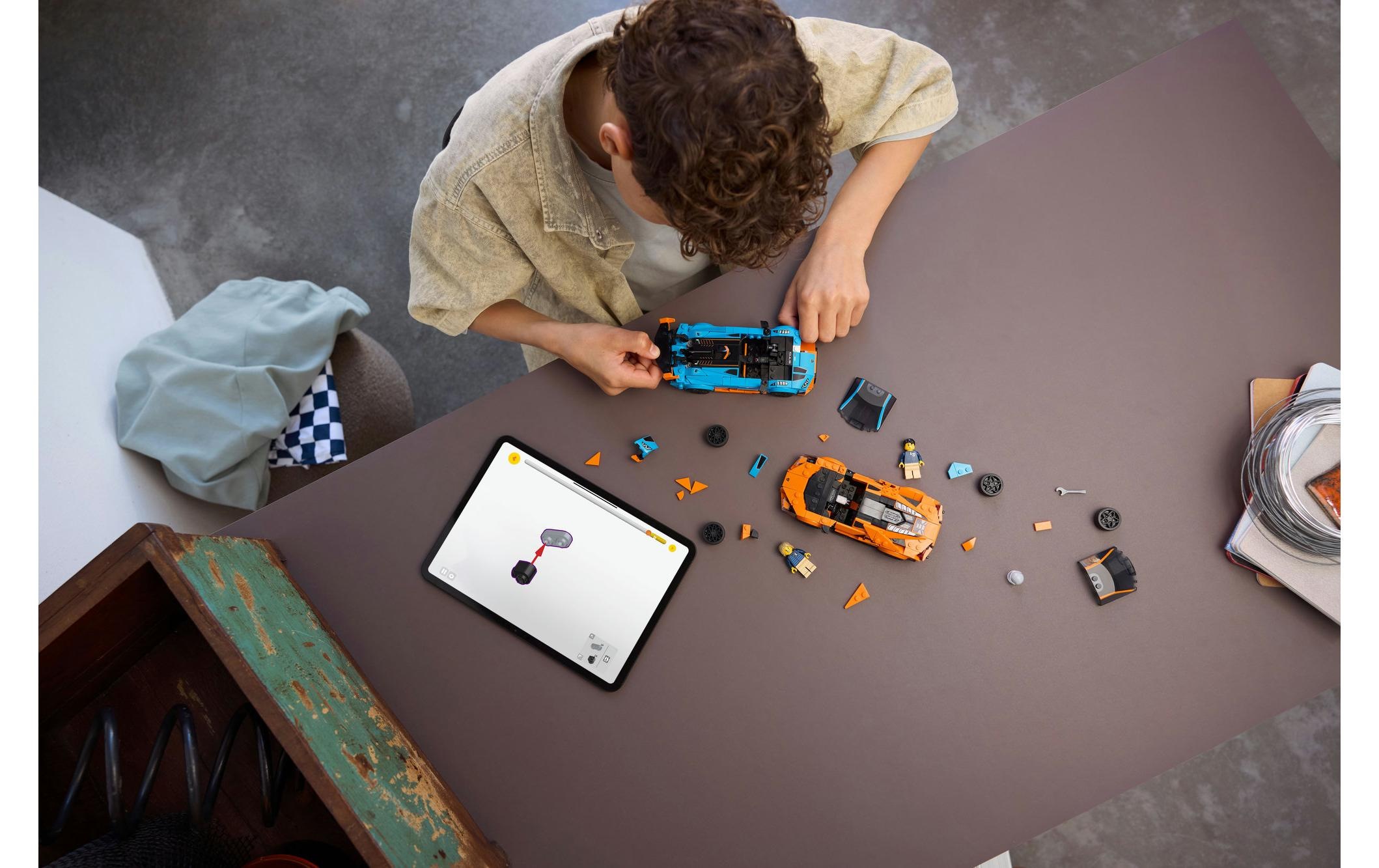 LEGO® Spielbausteine »LEGO® Speed Champions Lamborghini Revuelto und Huracán STO 77238«