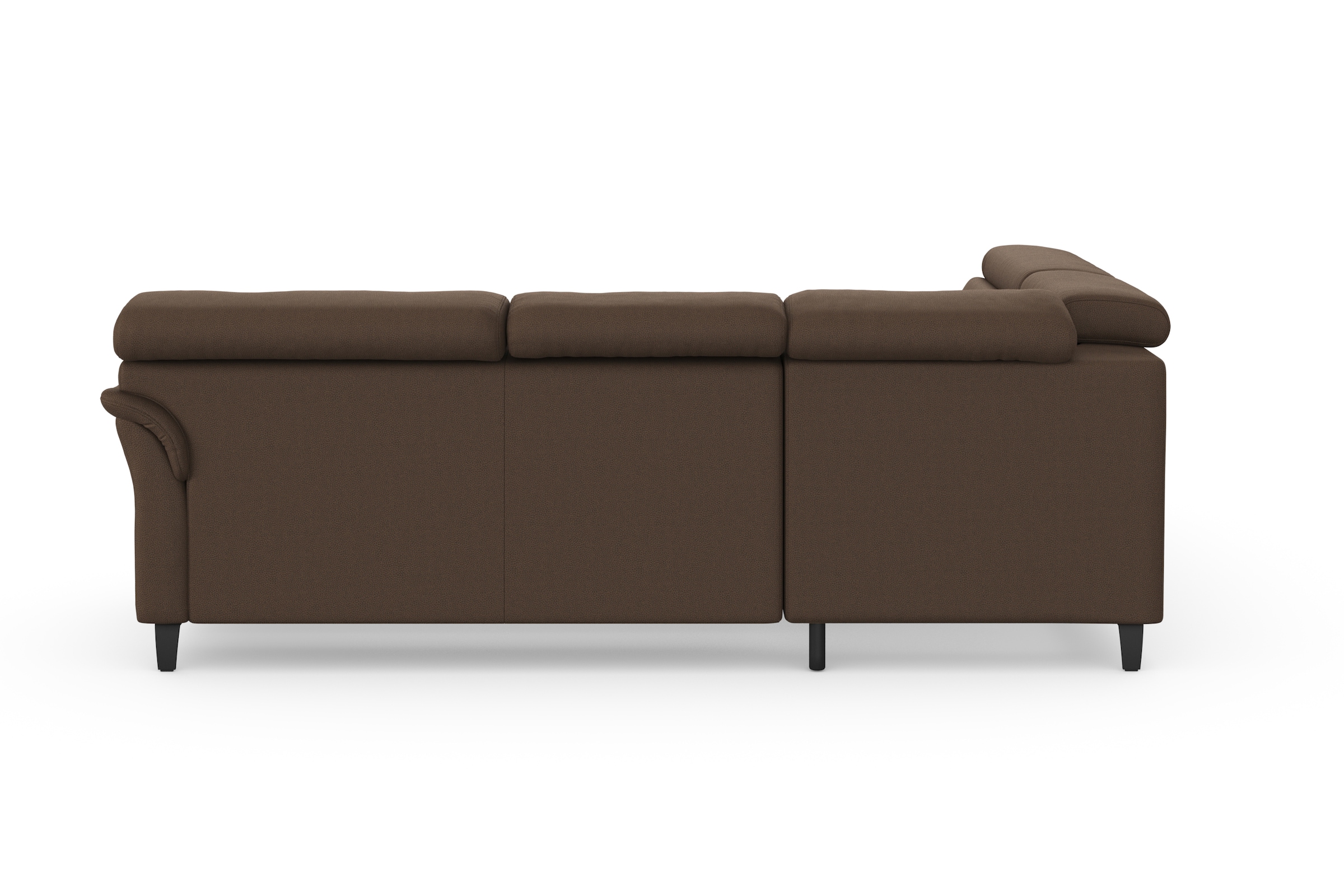 sit&more Ecksofa »Marano L-Form«, inklusive Kopfteilverstellung, wahlweise mit Bettfunktion, Bettkasten