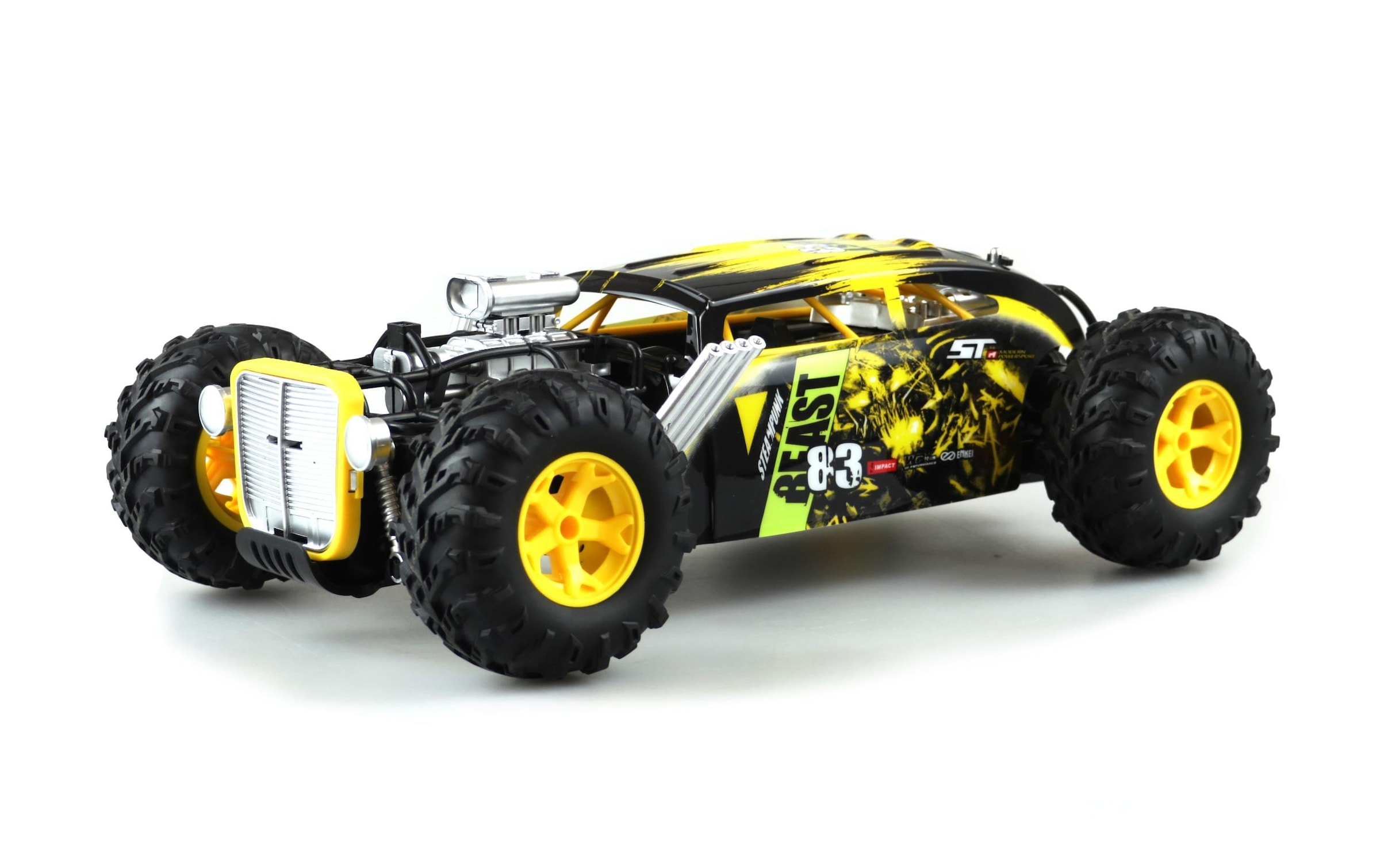 Amewi RC-Auto »Hotrod Gelb,«
