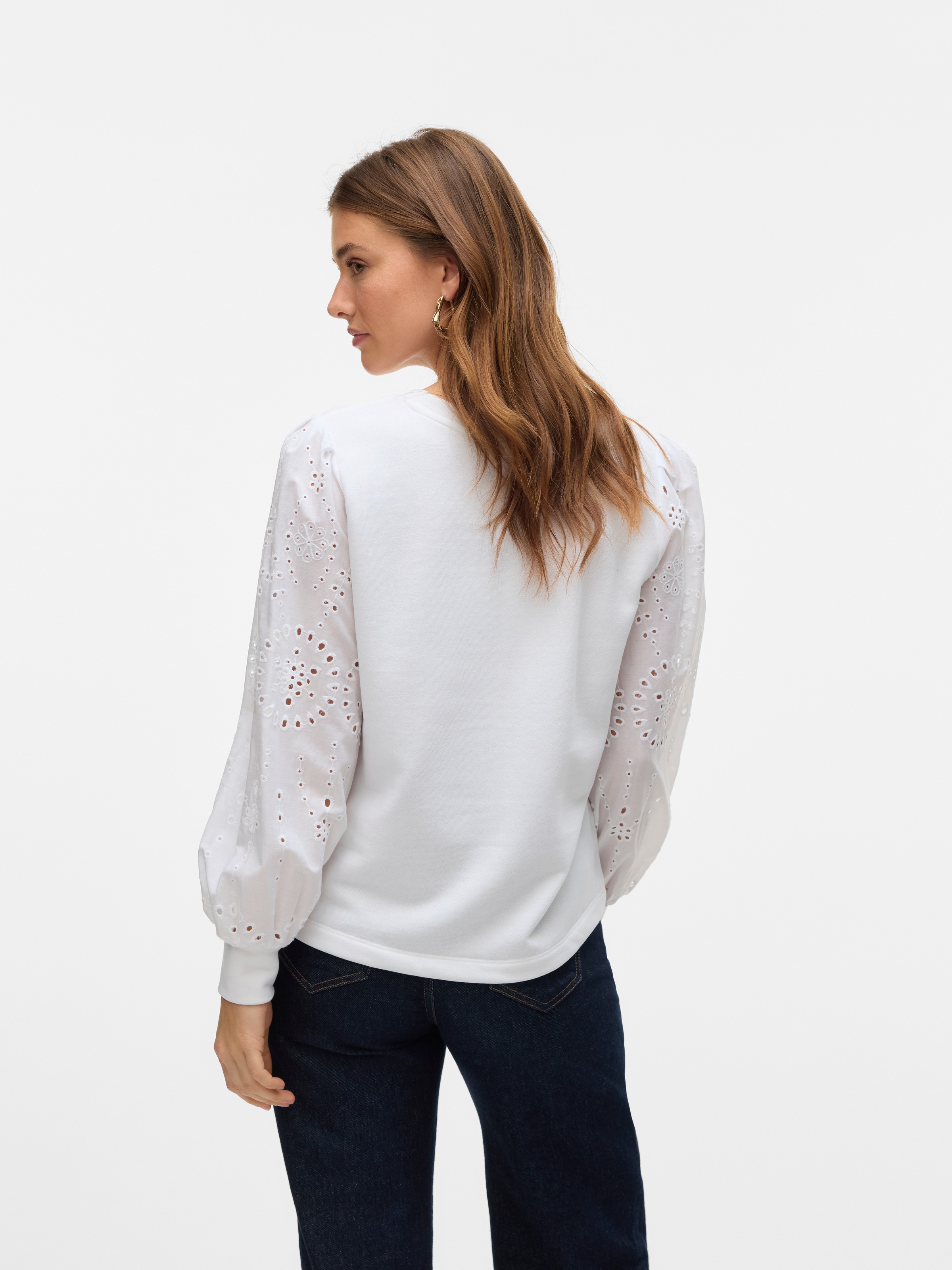 Vero Moda Sweatshirt »VMDAMINE LS SWEAT BOX JRS«