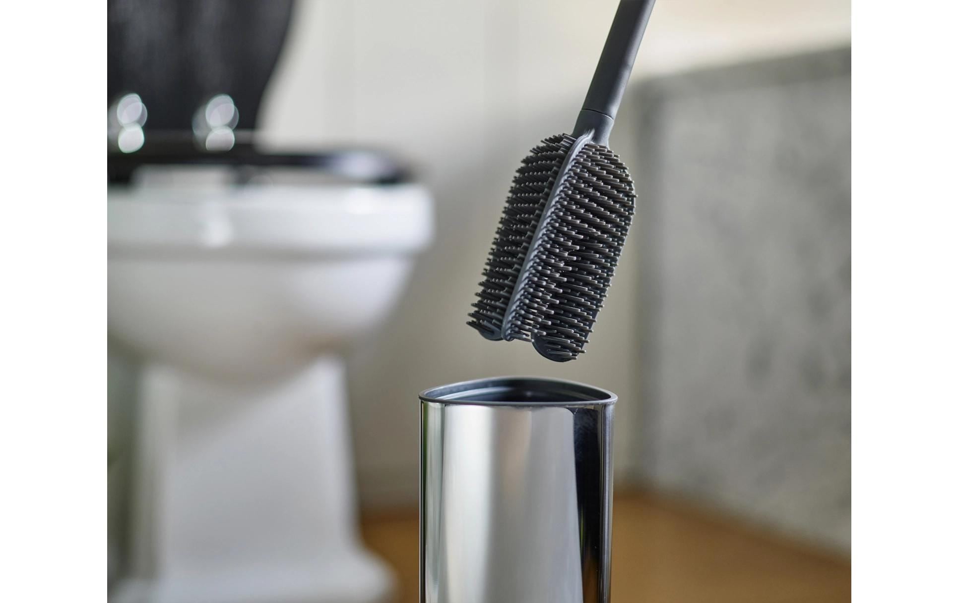 Joseph Joseph Brosse de nettoyage pour WC »Flex 360 Luxe Advanced« mit Edelstahloberfläche