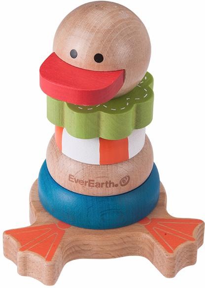 Image of EverEarth® Stapelspielzeug »Stapel Ente«, FSC®- schützt Wald - weltweit bei Ackermann Versand Schweiz