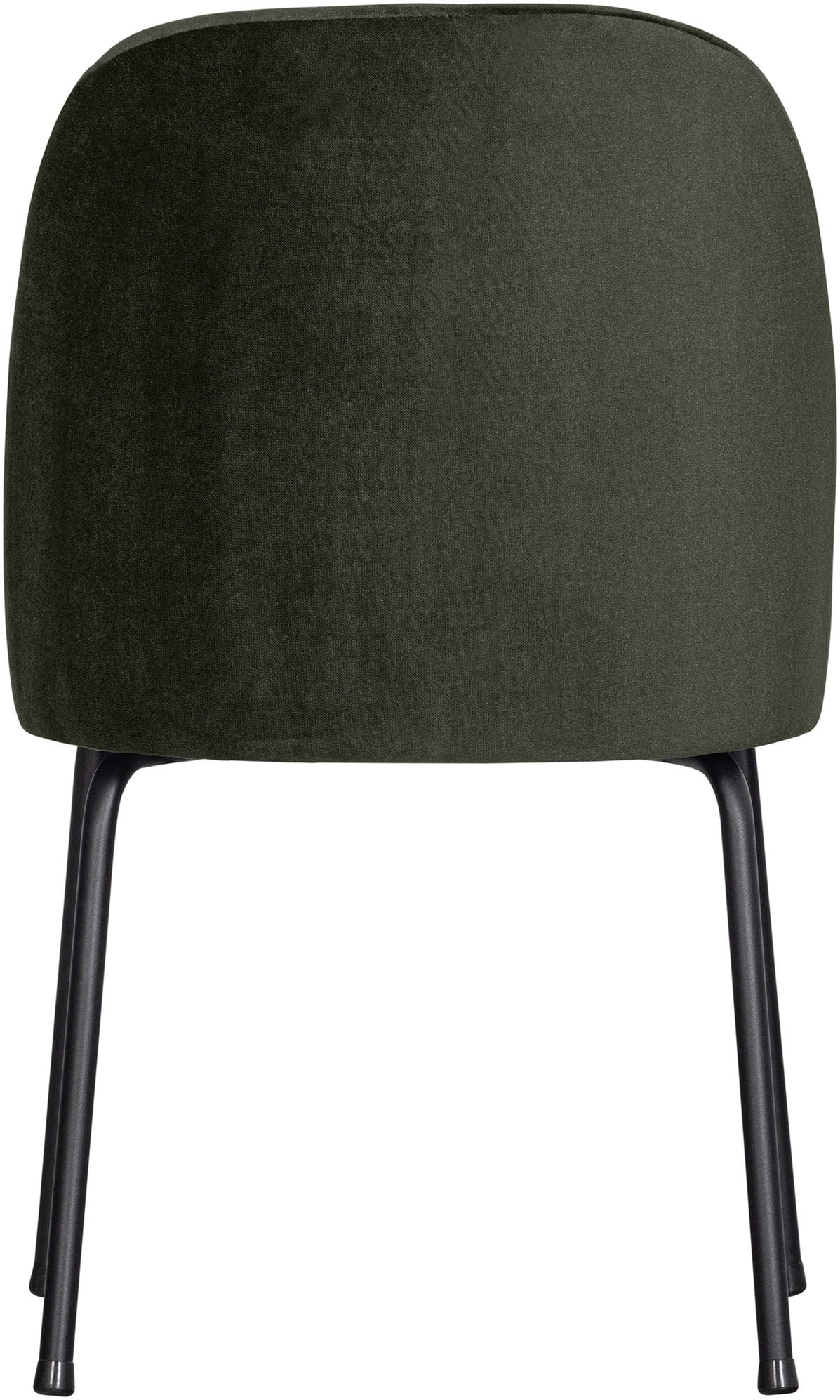 WOOOD Chaise de salle à manger »Vogue mit bezug und 3D-Muster, B 50 x T 57 x H 83 cm (2er-Set)« (Ensemble) 2 cuisFauteuil rembourré, piètement métal 4 pieds, largeur 50 cm