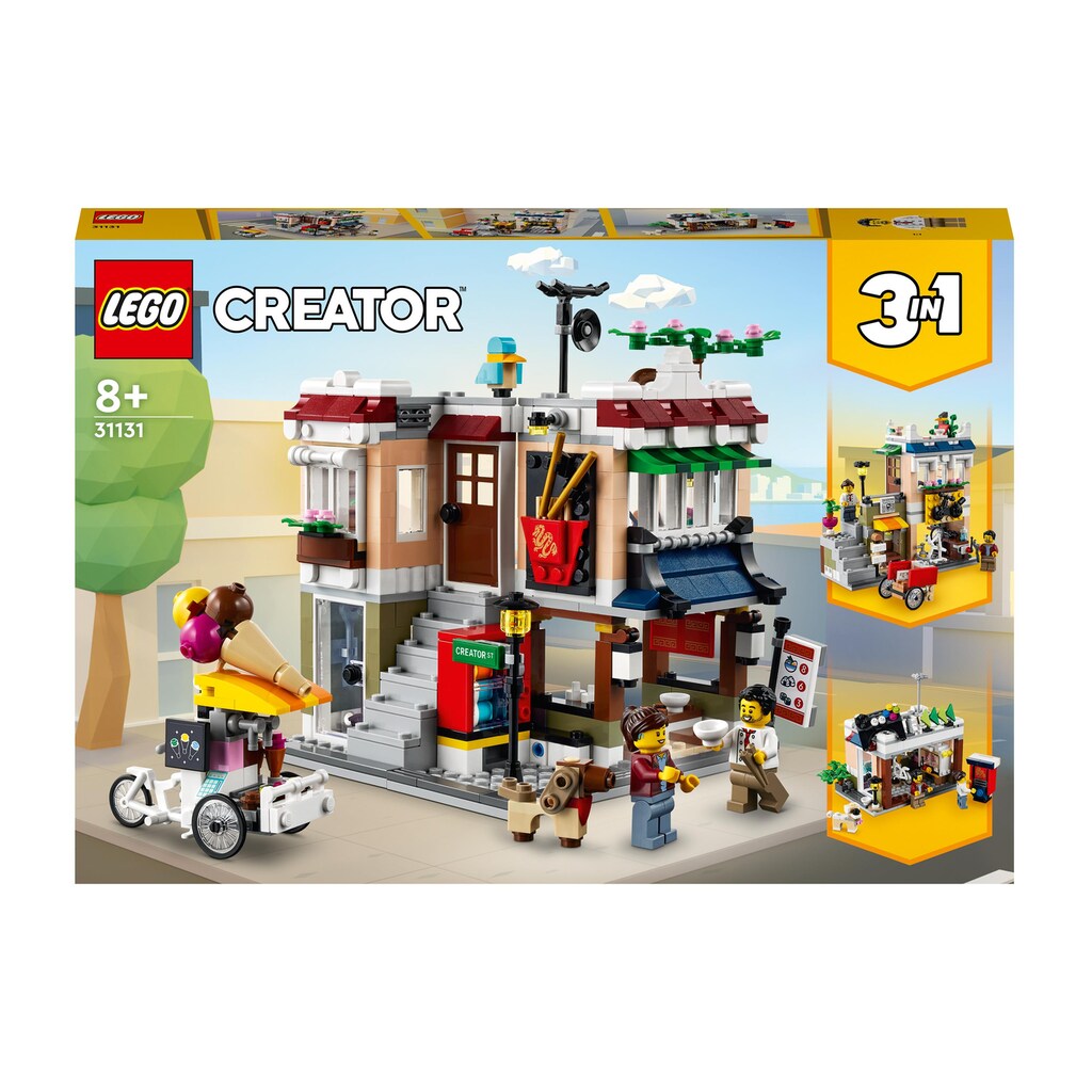 LEGO® Spielbausteine »Nudelladen 31131«, (569 St.)