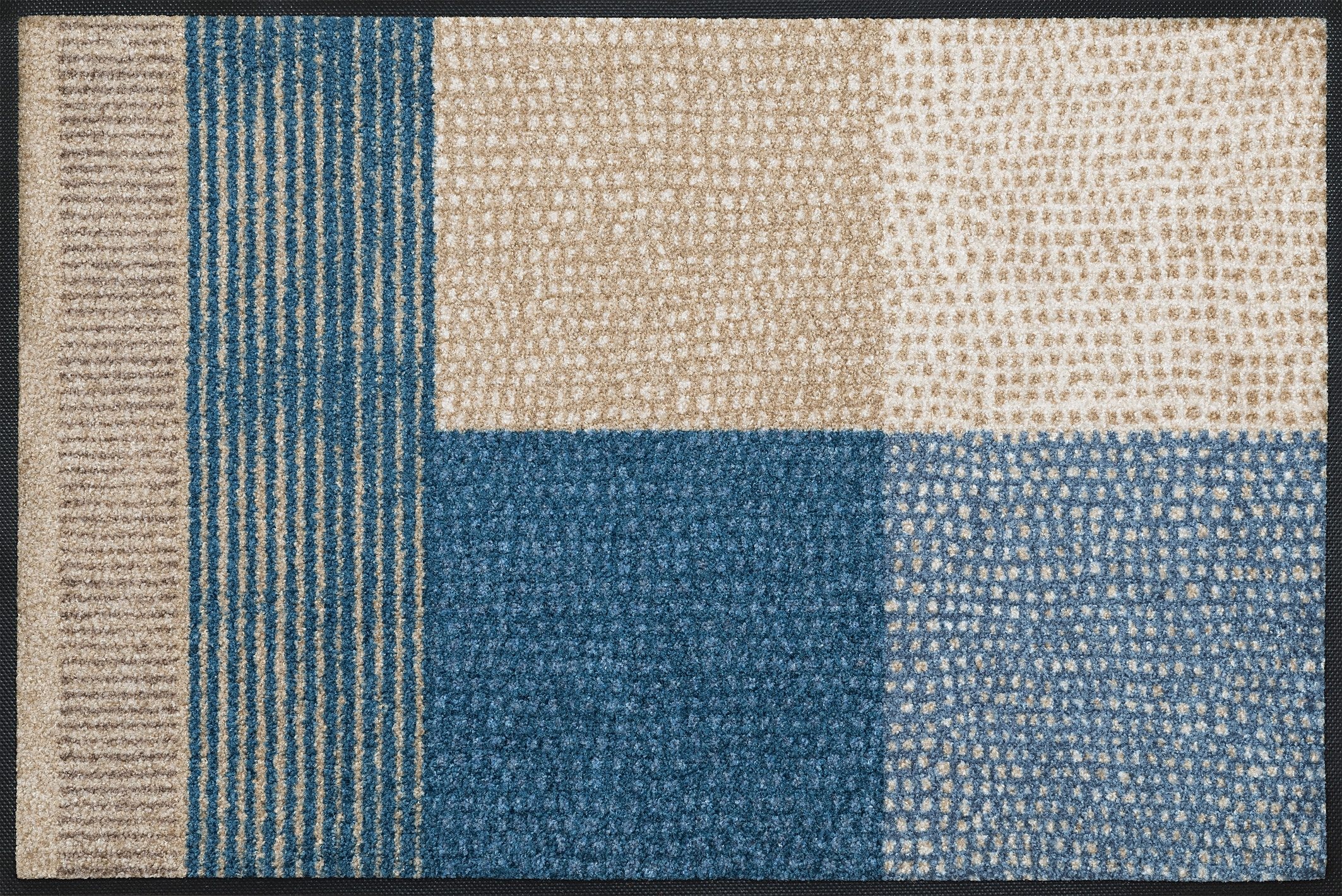 Image of wash+dry by Kleen-Tex Fussmatte »Lanas«, rechteckig, 7 mm Höhe, Schmutzfangmatte, rutschhemmend, In- und Outdoor geeignet, waschbar bei Ackermann Versand Schweiz