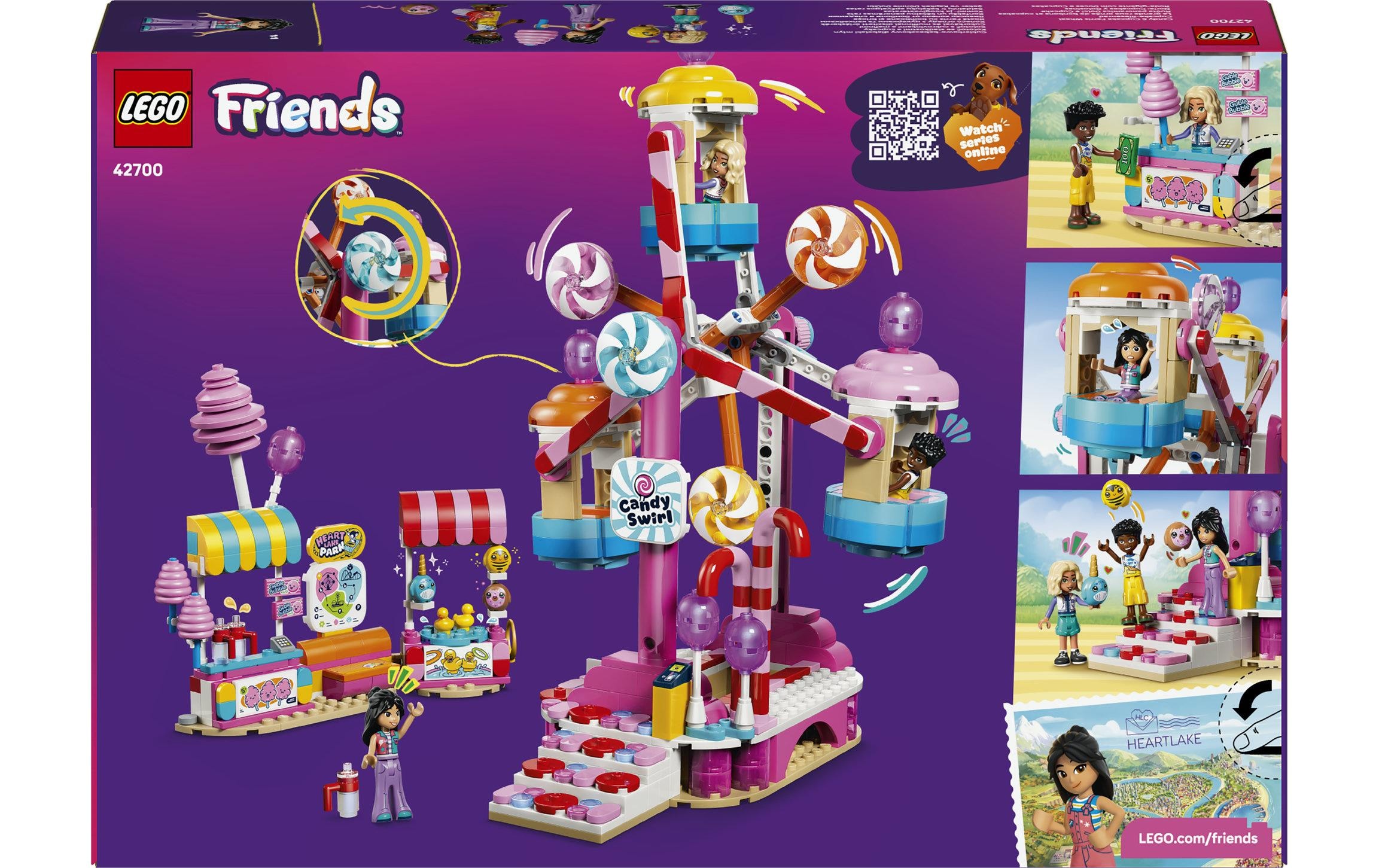 LEGO® Konstruktionsspielsteine »Cupcake-Riesenrad (42700), LEGO Friends« Made in Europe