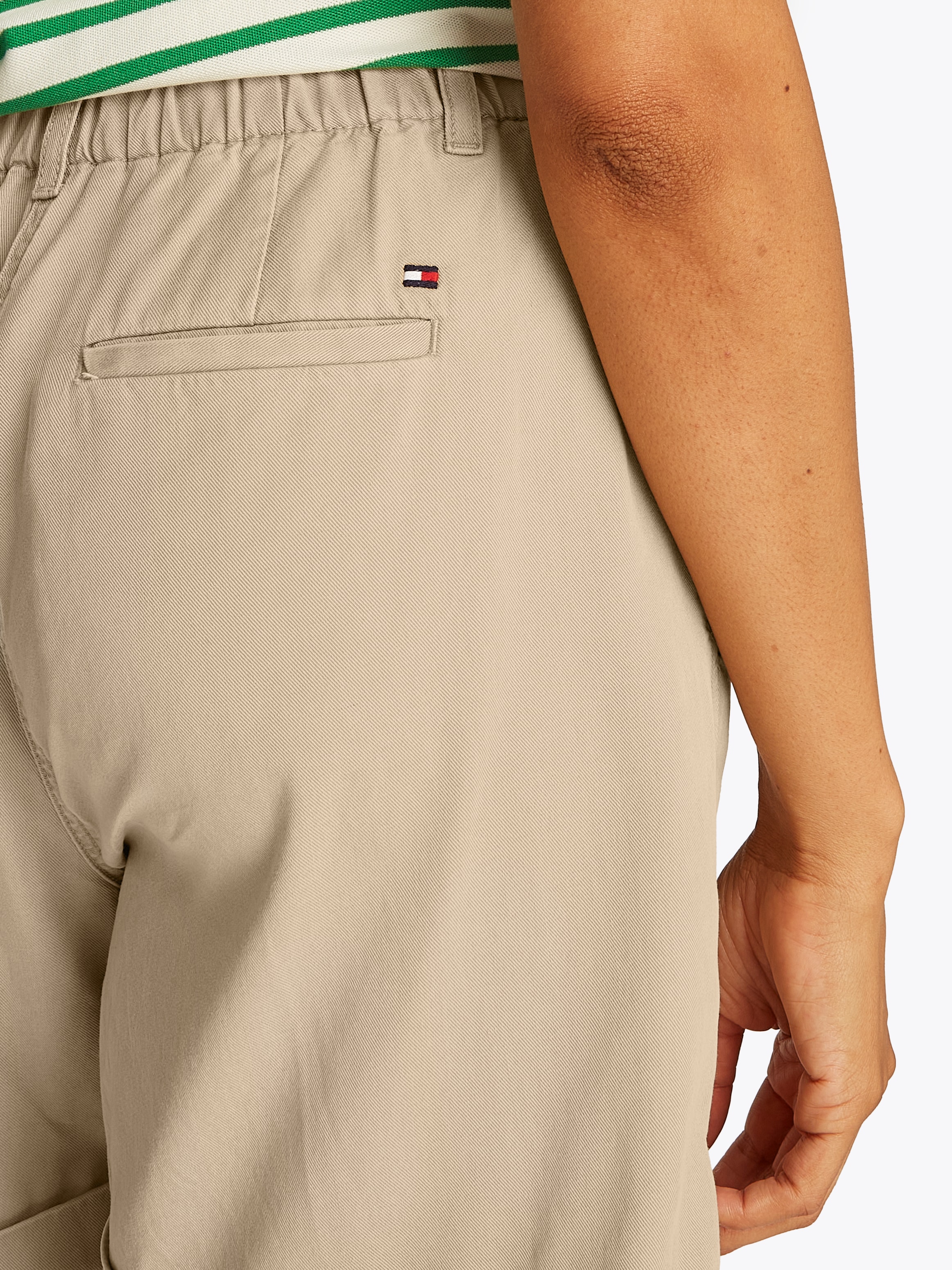 Tommy Hilfiger Shorts »CO TENCEL CHINO SHORT«  mit Umschlagsaum