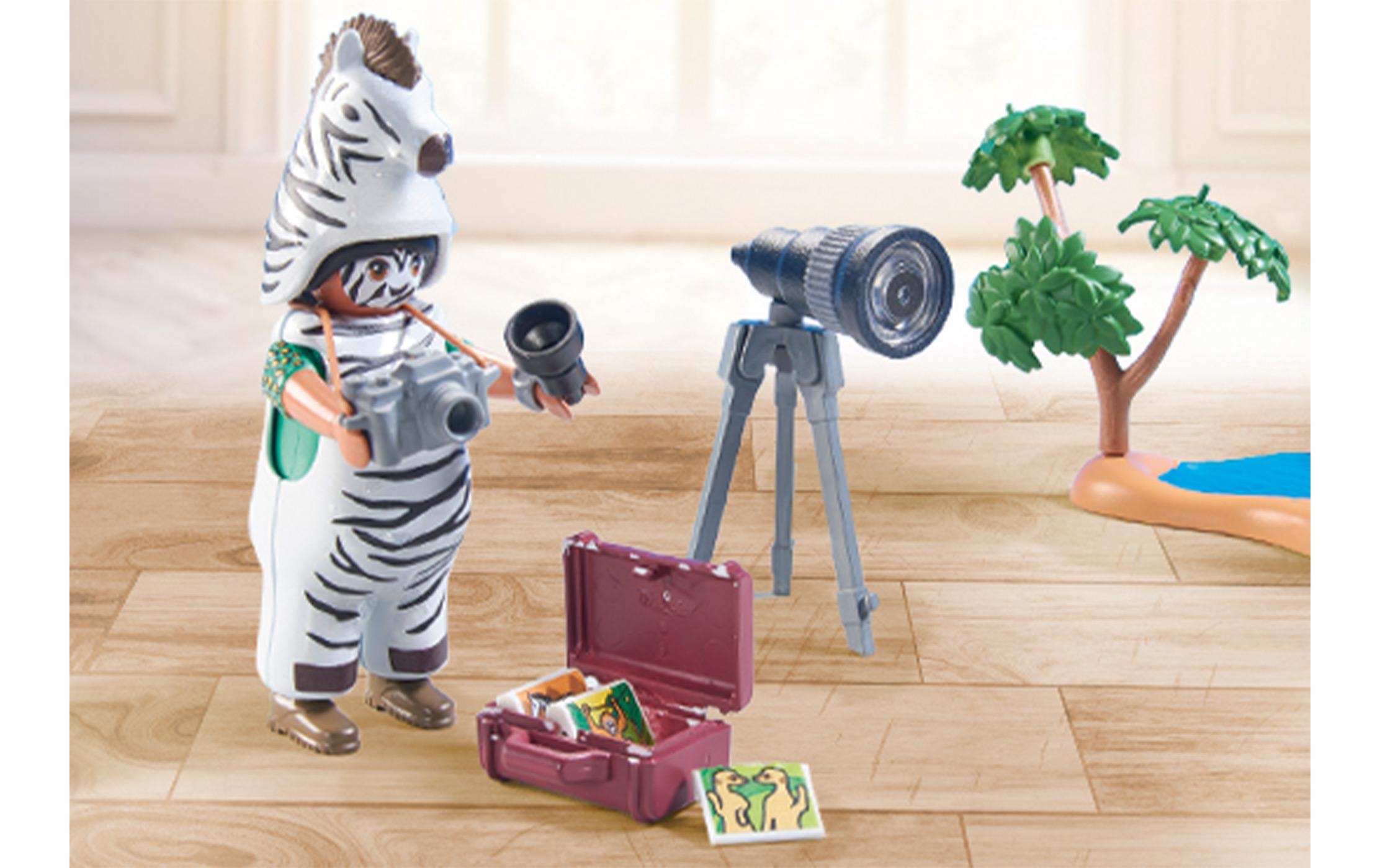 Playmobil® Spielbausteine »Wiltopia Unterwegs mit der Tierfotografin 71295«