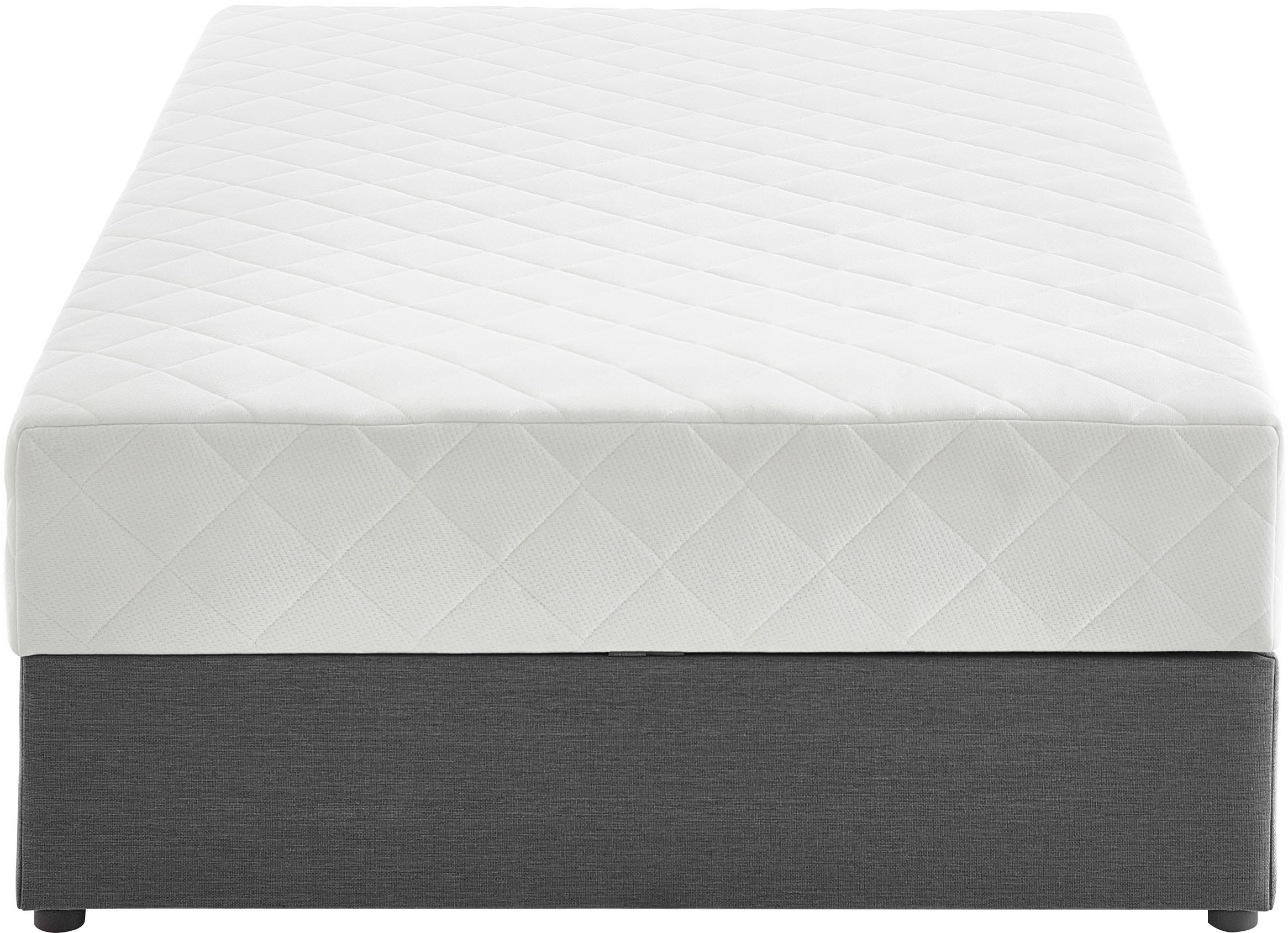 ATLANTIC home collection Boxbett »BELINA« mit Taschenfederkernmatratze und geräumigem Bettkasten