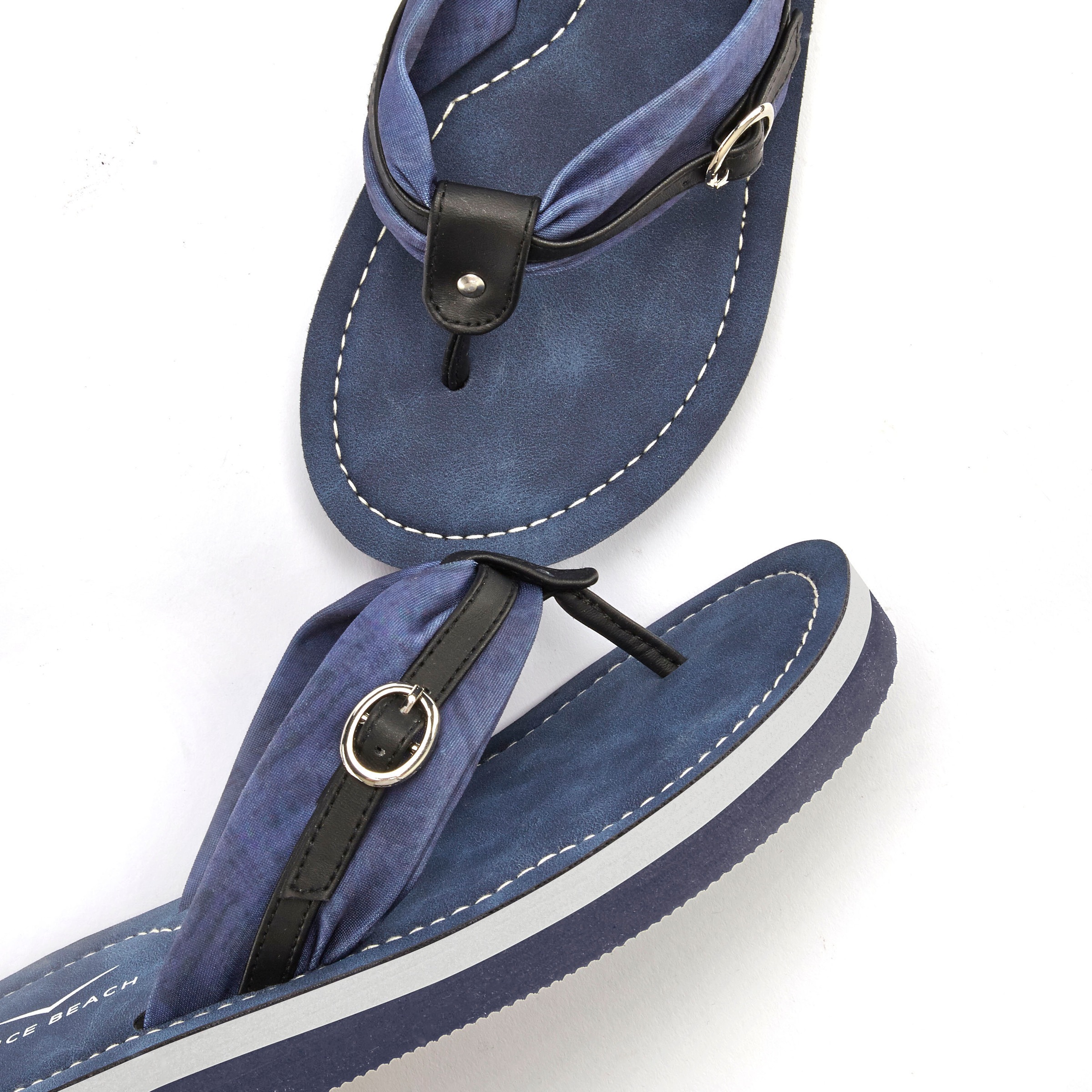 Venice Beach Badezehentrenner, Flip Flop mit modischem Print VEGAN