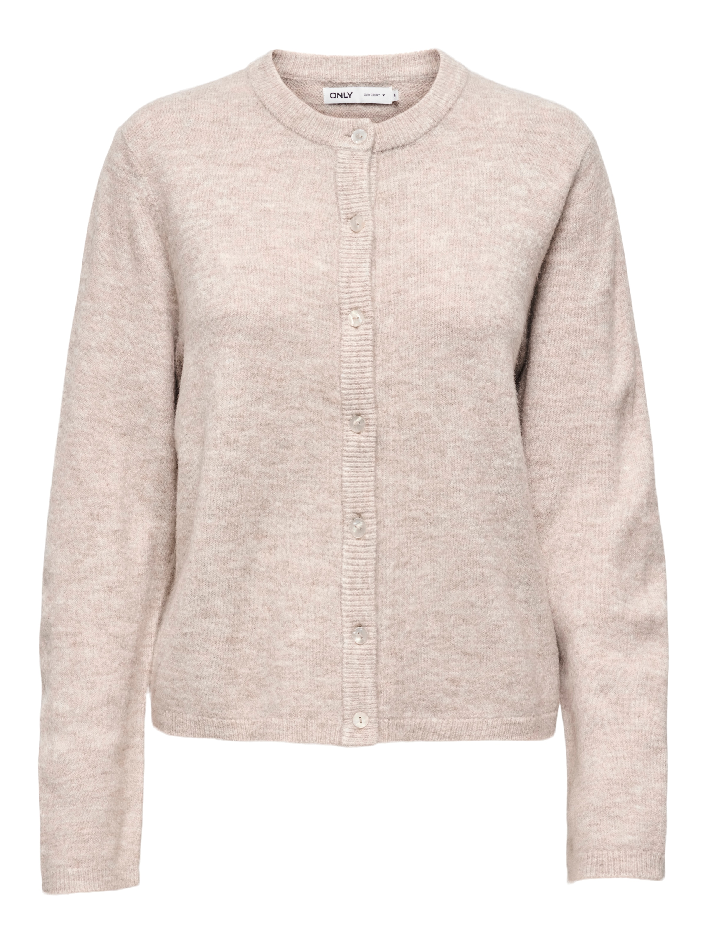 ONLY Veste en tricot »ONLSIMONI L/S O-NECK CARDIGAN KNT NOOS« Materialmix, relaxed fit