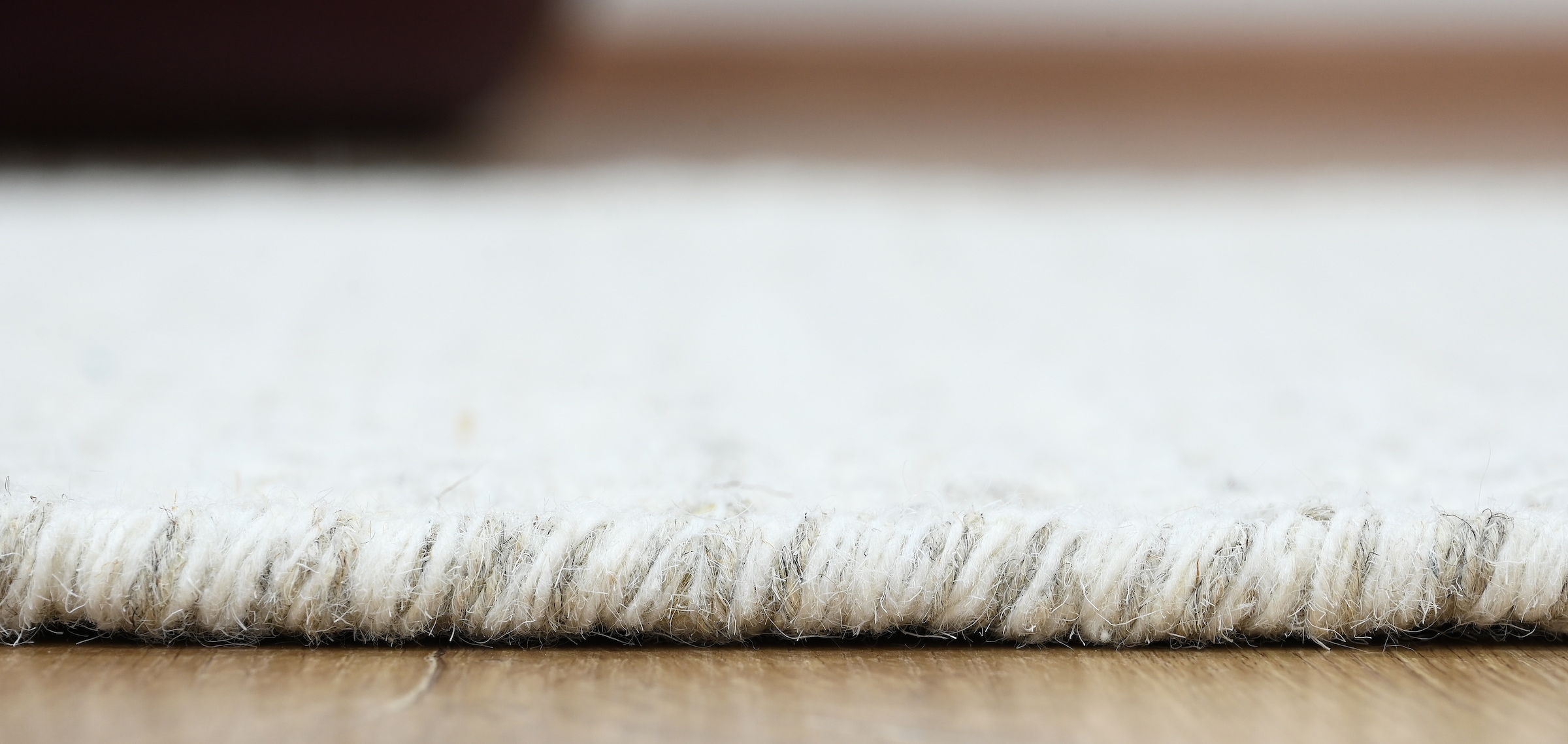 Myflair Möbel & Accessoires Tapis en laine »Wooly Nature« Rectangulaire 10 mm Höhe Tapis tissé main, laine pure, design scandinave, tissé à la main, salon