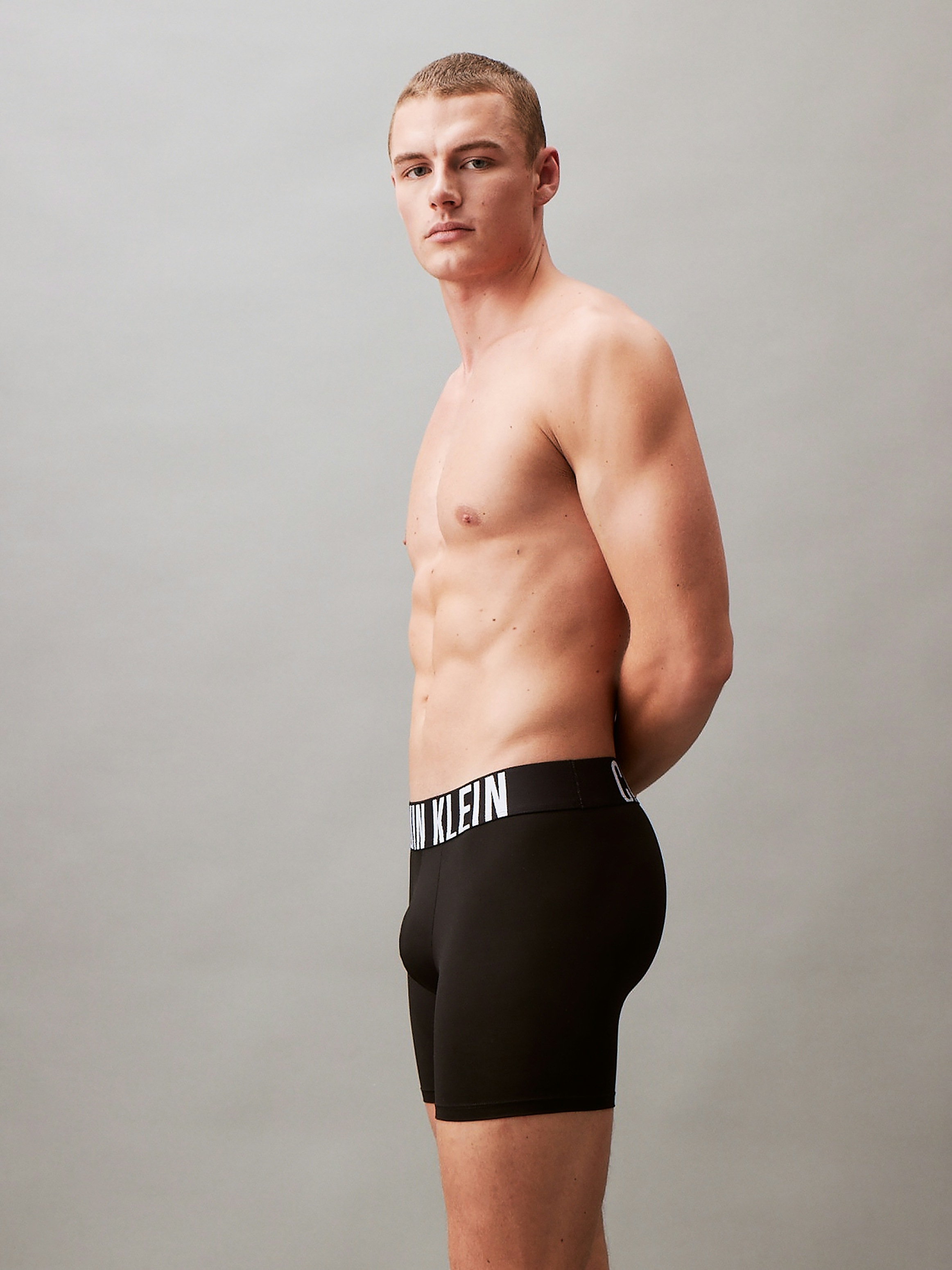 Calvin Klein Underwear Boxer »BOXER BRIEF 3PK«, (Packung, 3 St., 3er), mit Logo-Stretchbund
