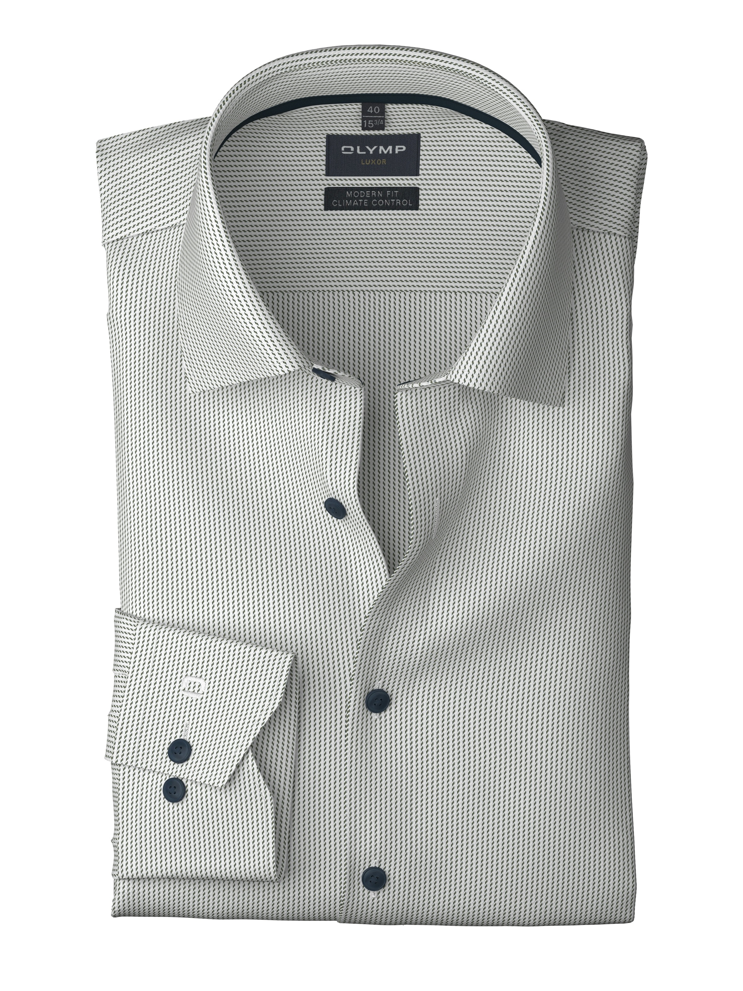 OLYMP Langarmhemd »Luxor« Businesshemd, modern fit, New Kentkragen