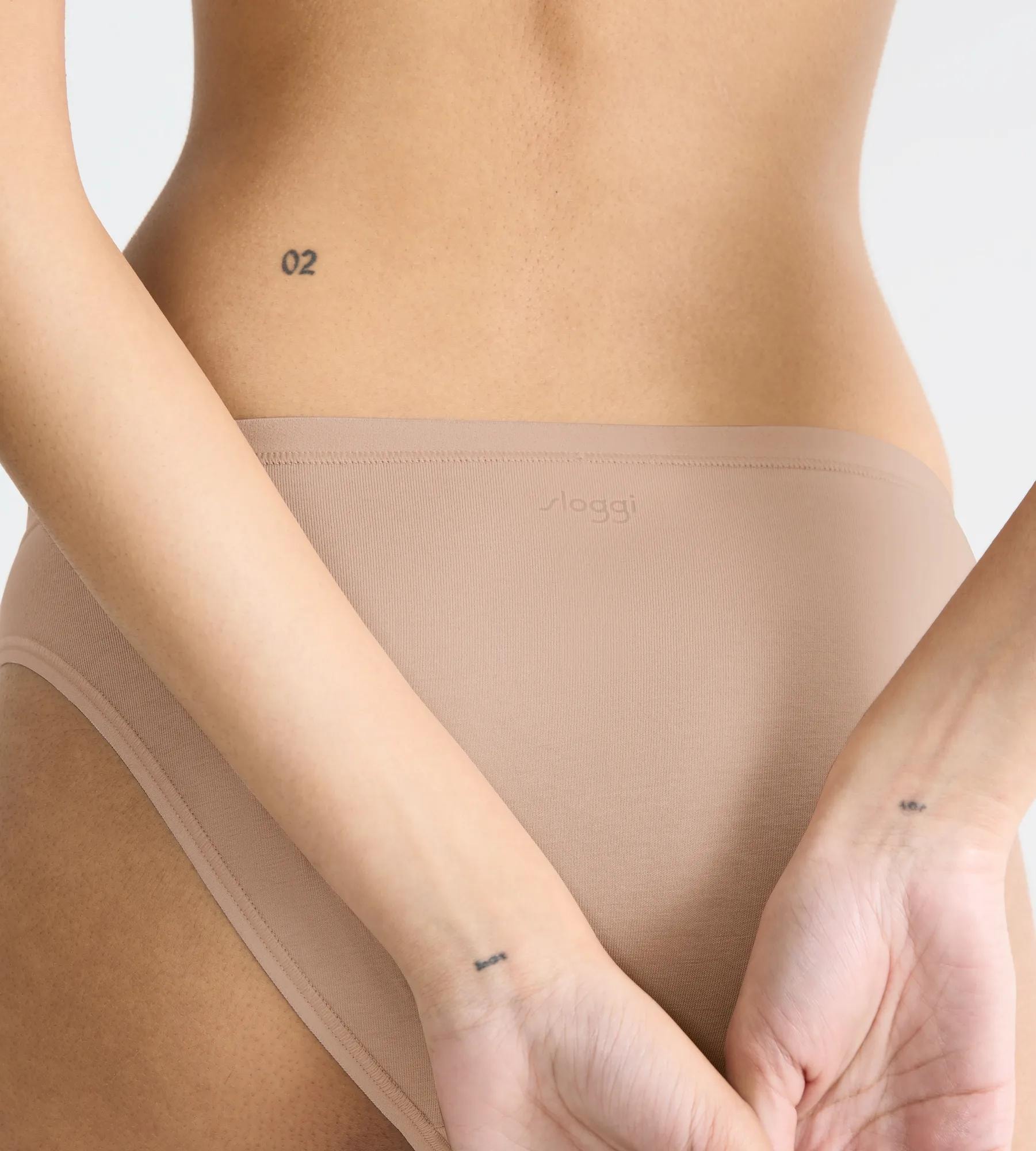 sloggi Minislip »GO Daily Cotton« flacher Elastikbund, Baumwollmix, bequem, weich