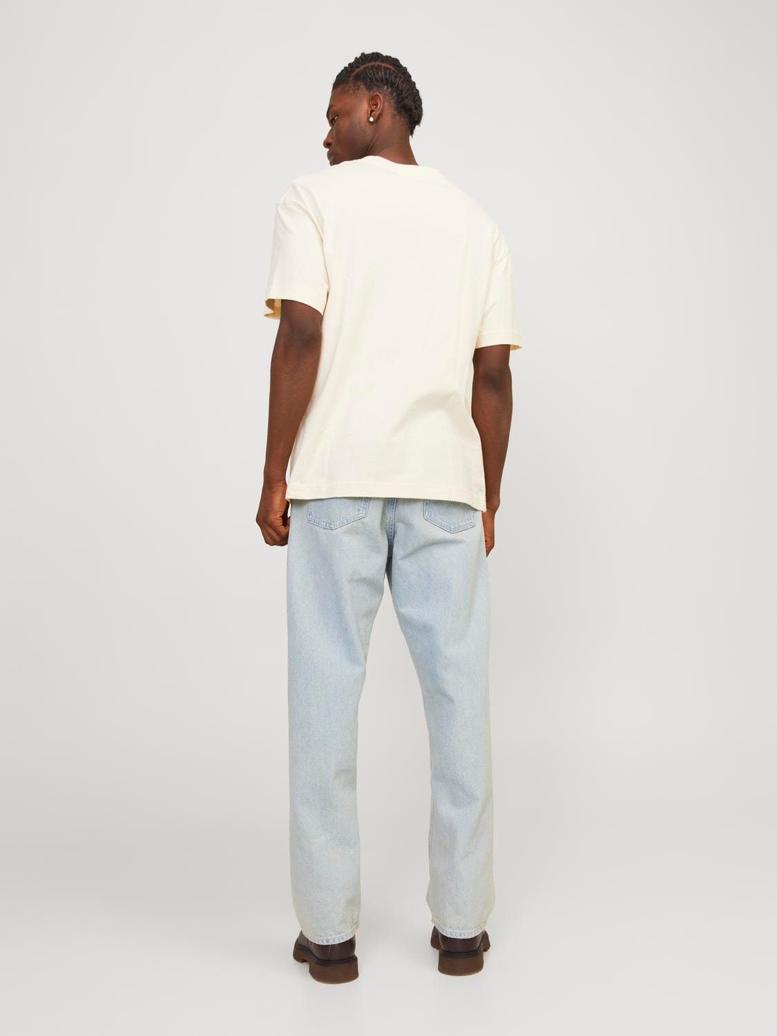 Jack & Jones Jeans Relax-fit »JJIALEX mit cleanem Look und Taschenvielfalt« mit Gürtelschlaufen