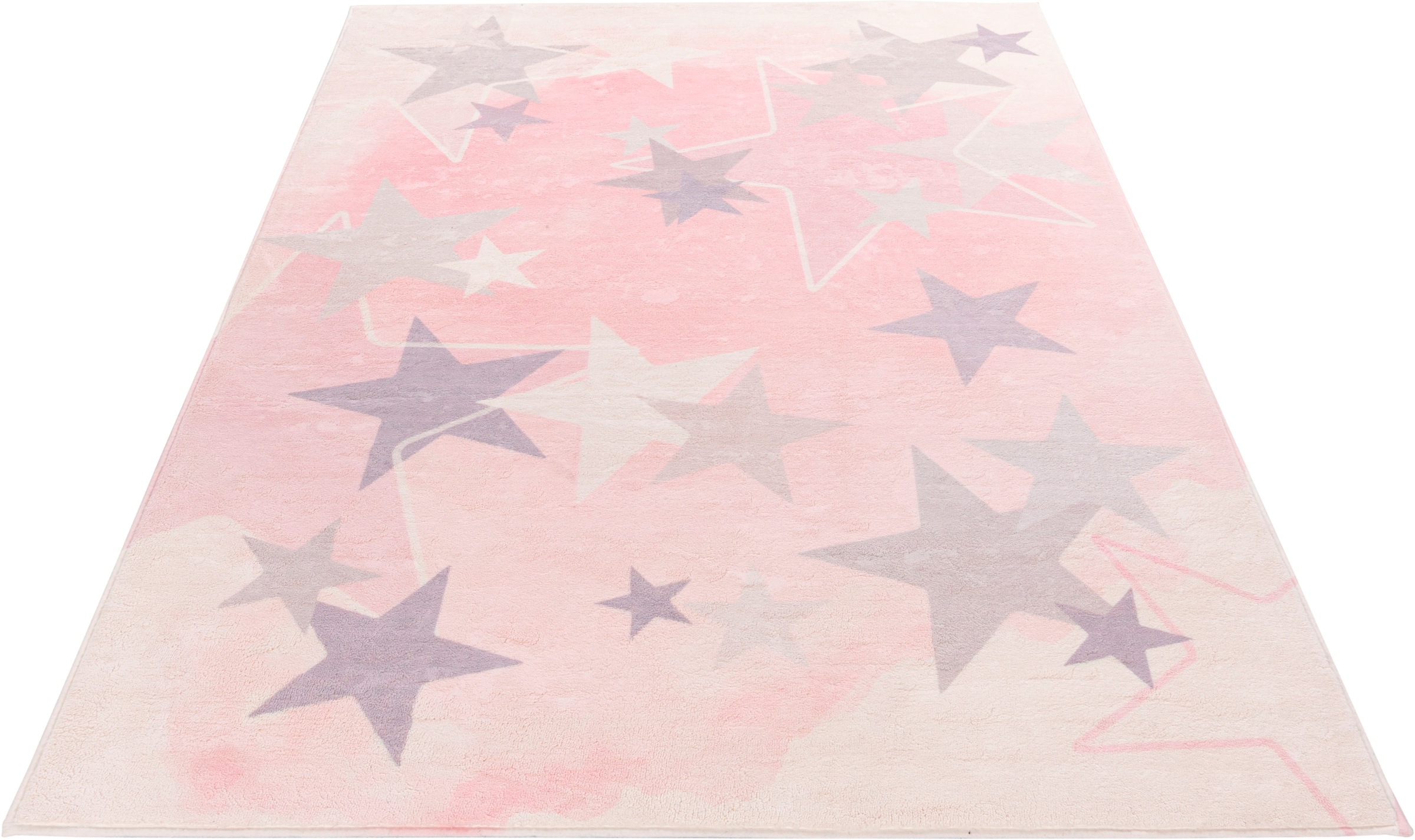 Obsession Kinderteppich »My Stars 410«, rechteckig, Kurzflor, Motiv Sterne,  Kinderzimmer günstig kaufen