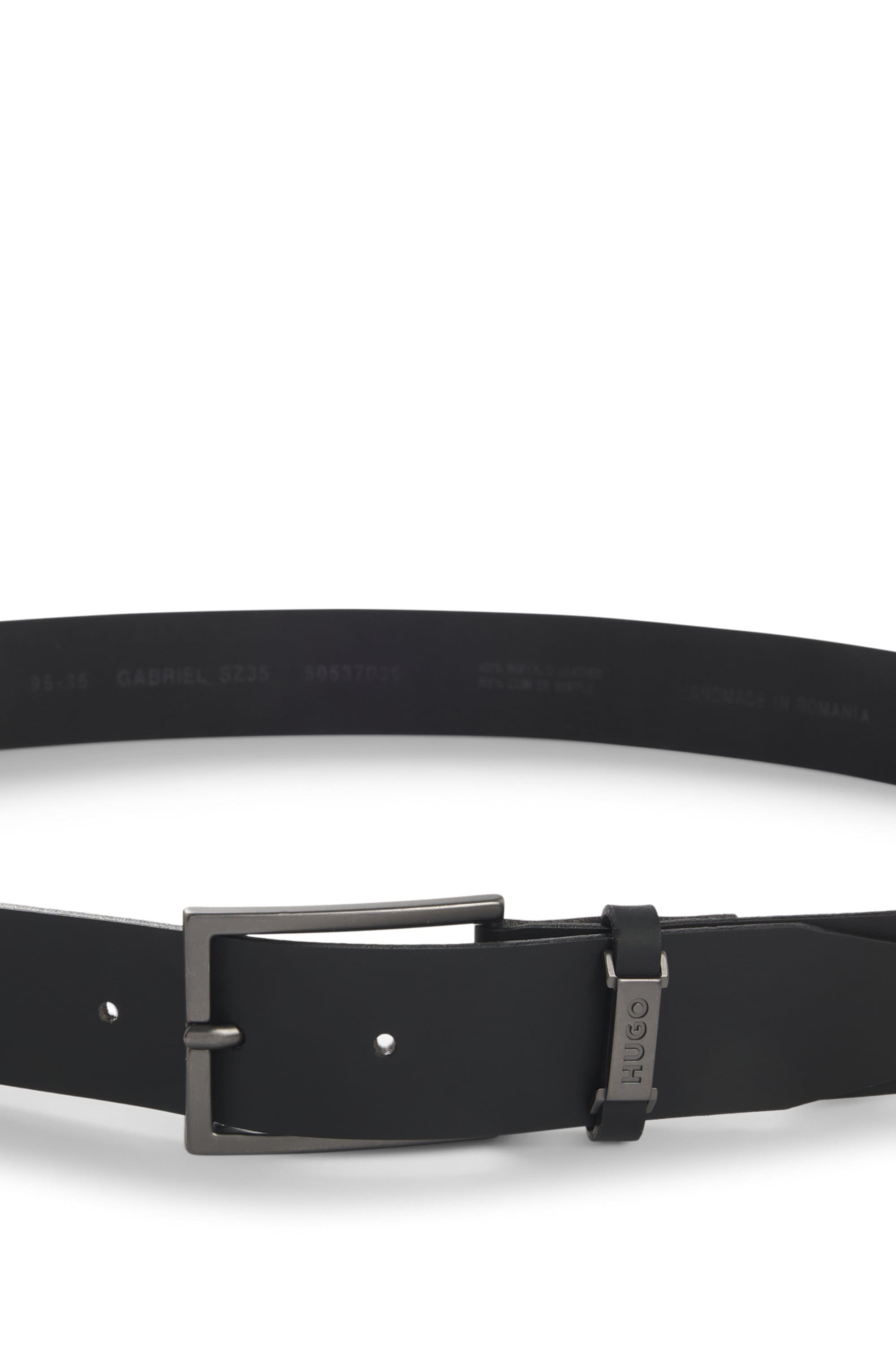 HUGO Ceinture en cuir »Gabriel Sz35« Mit Markenlabel von HUGO