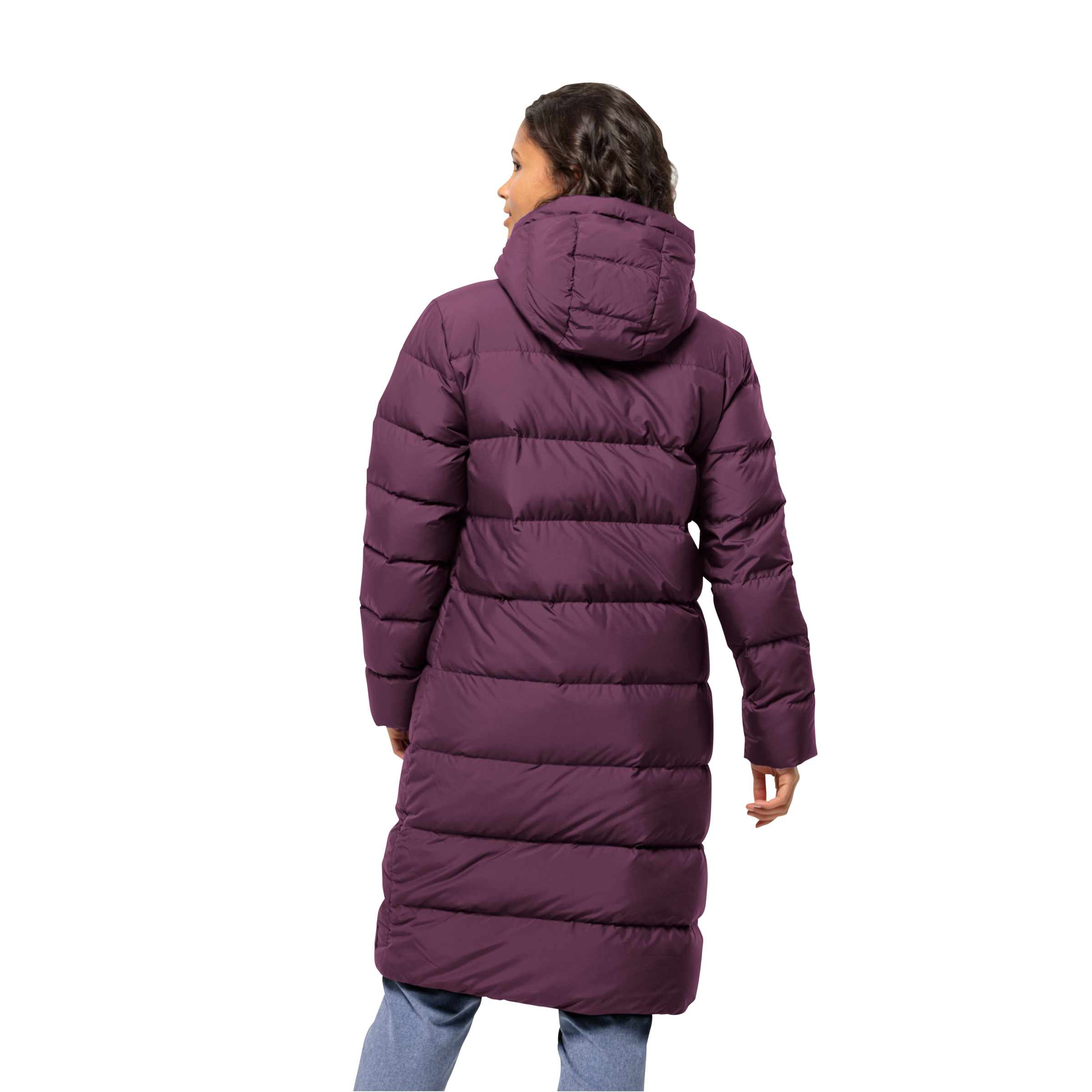 Jack Wolfskin Daunenmantel »FROZEN PALACE COAT W«, mit Kapuze