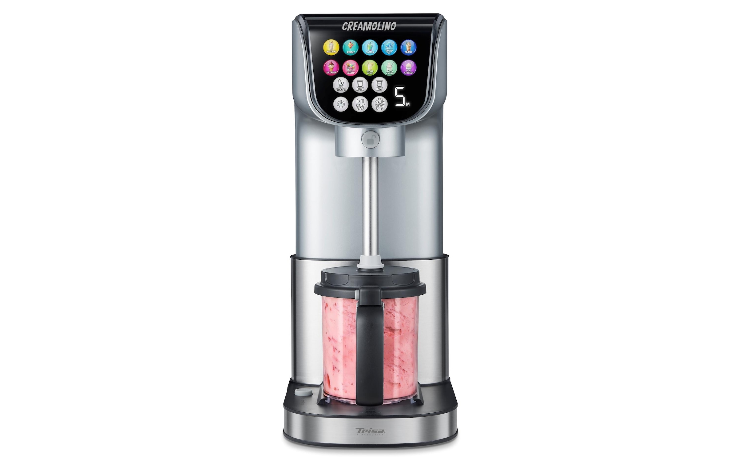 Trisa Slush-Eismaschine »Creamolino 0.5 l« 0,5 l 500 W Cremige Eis-Kreationen auf Knopfdruck