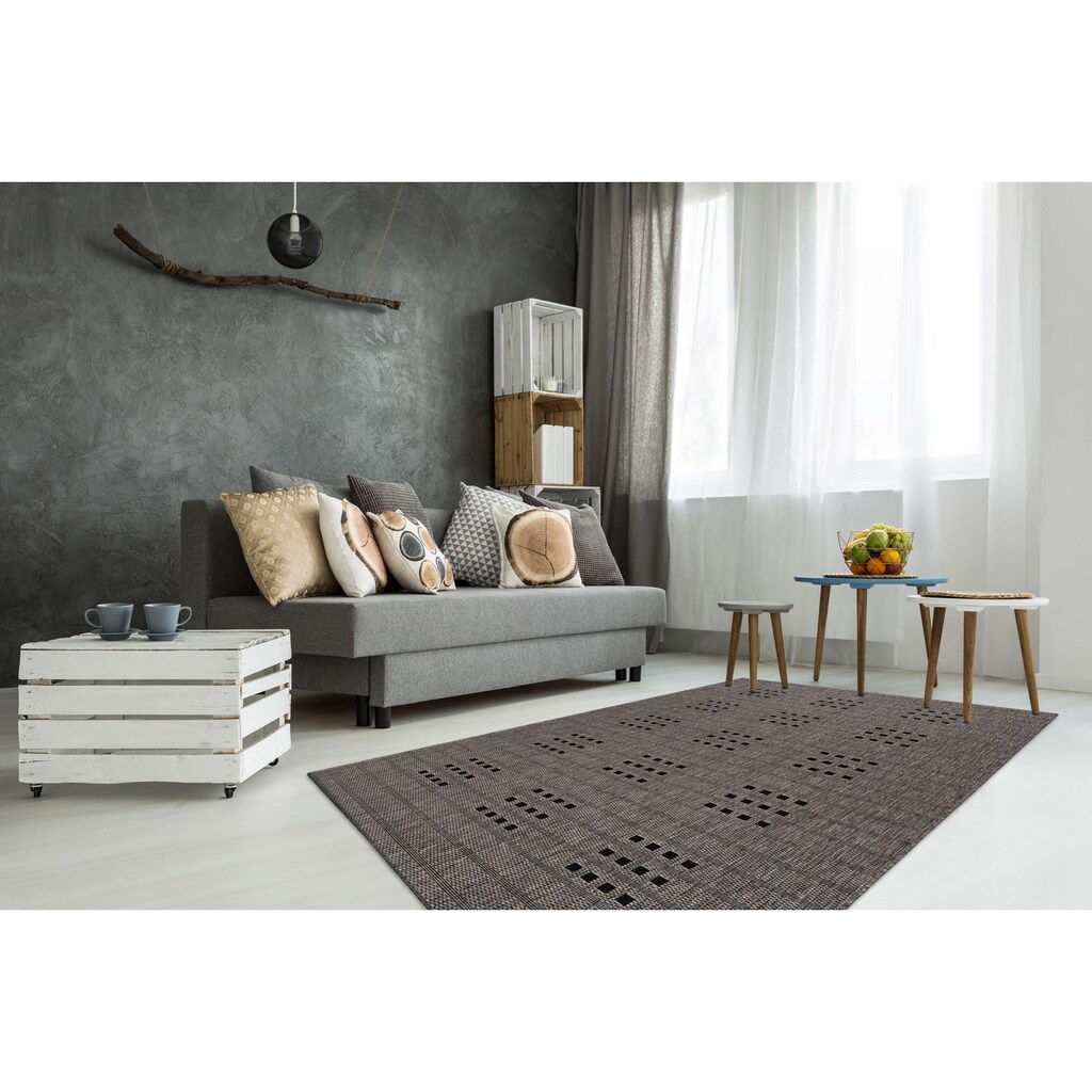 LALEE Teppich »Sunset 606«, rechteckig, In- und Outdoor geeignet, Wohnzimmer