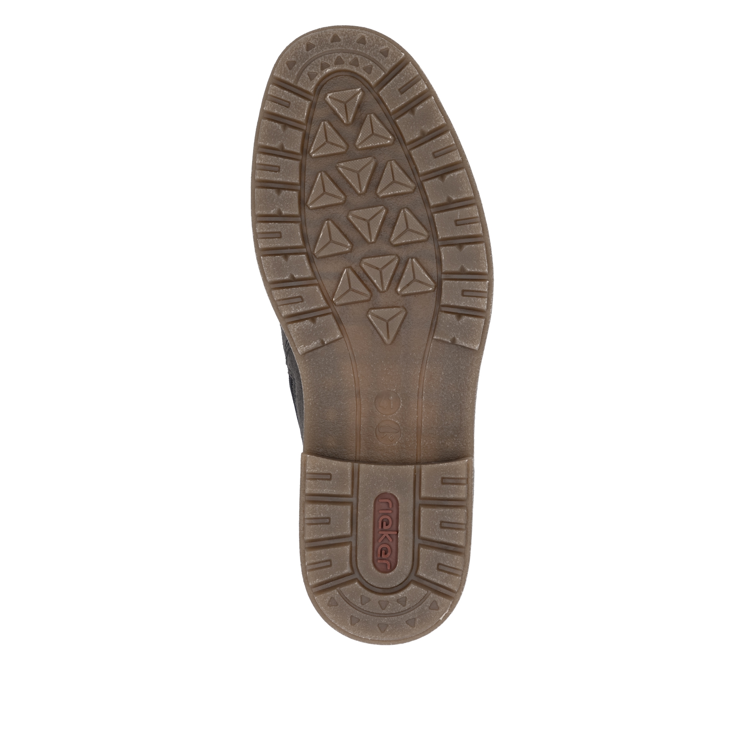 Rieker Schnürstiefelette  Schnürboots, Workerboots, Profilsohle, mit Anziehlasche
