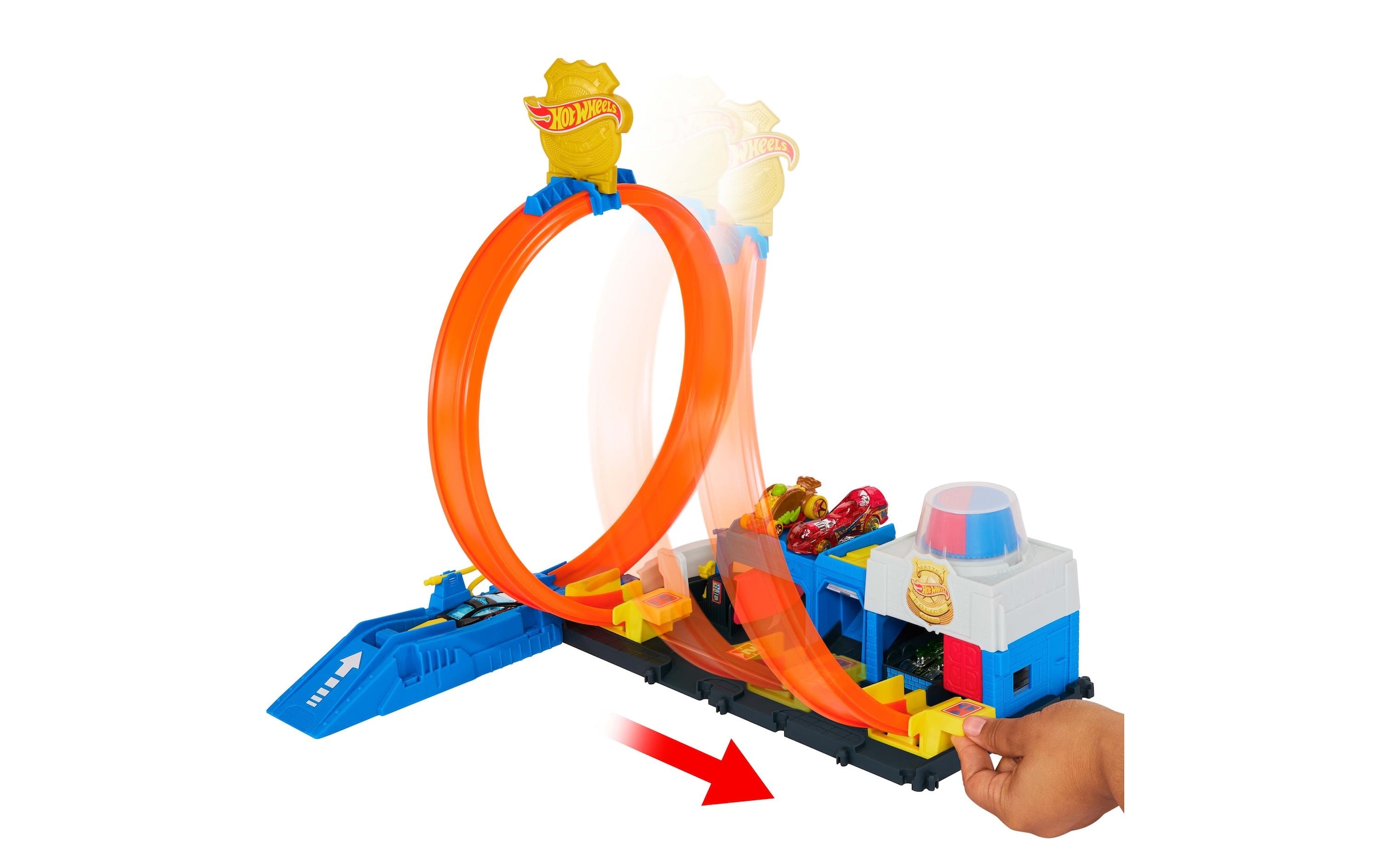 Hot Wheels Spielzeug-Auto »Hot Wheels City Super Polizeistation«