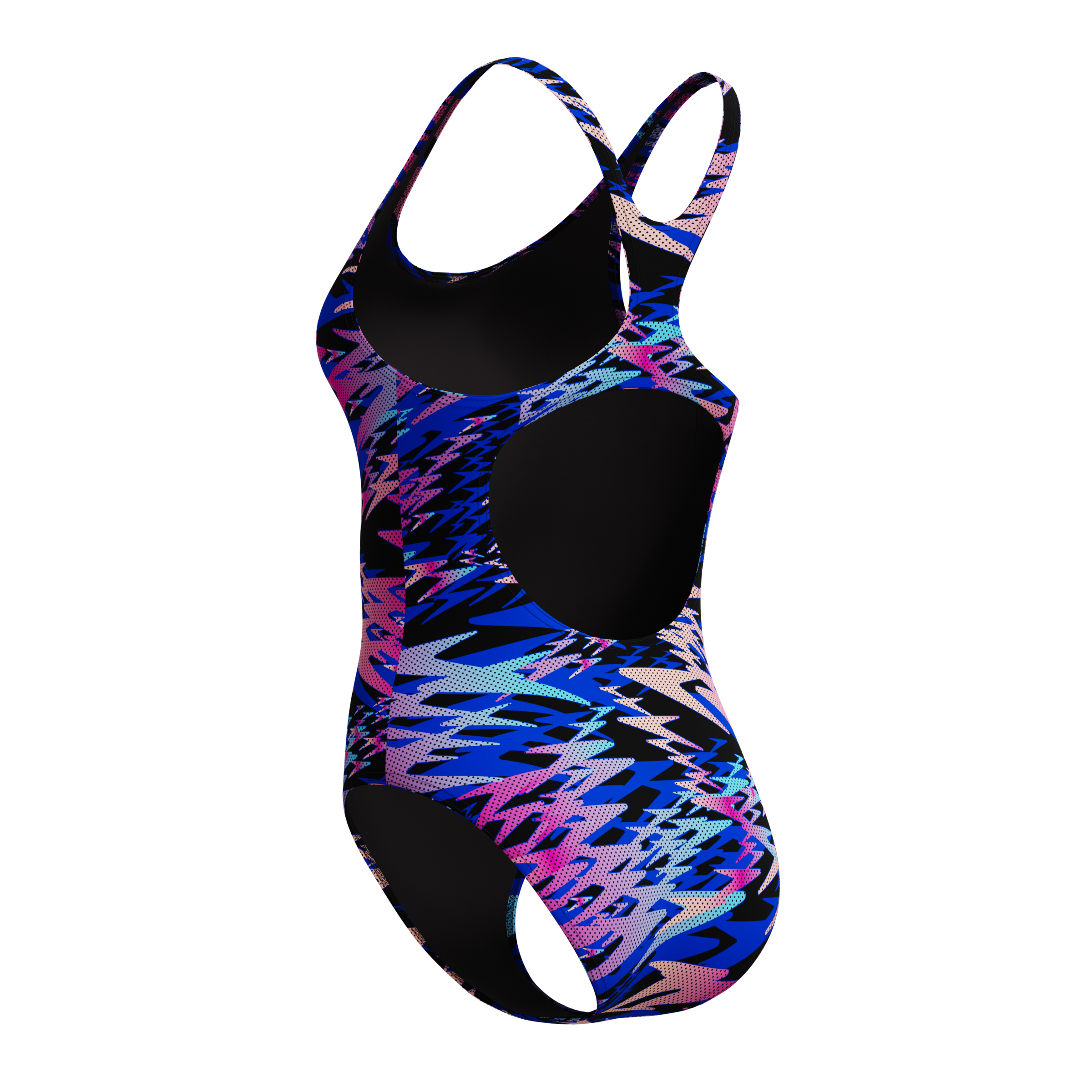 Speedo Badeanzug »HYPERBOOM PRINT MEDALIST 1PC BLK/PNK«