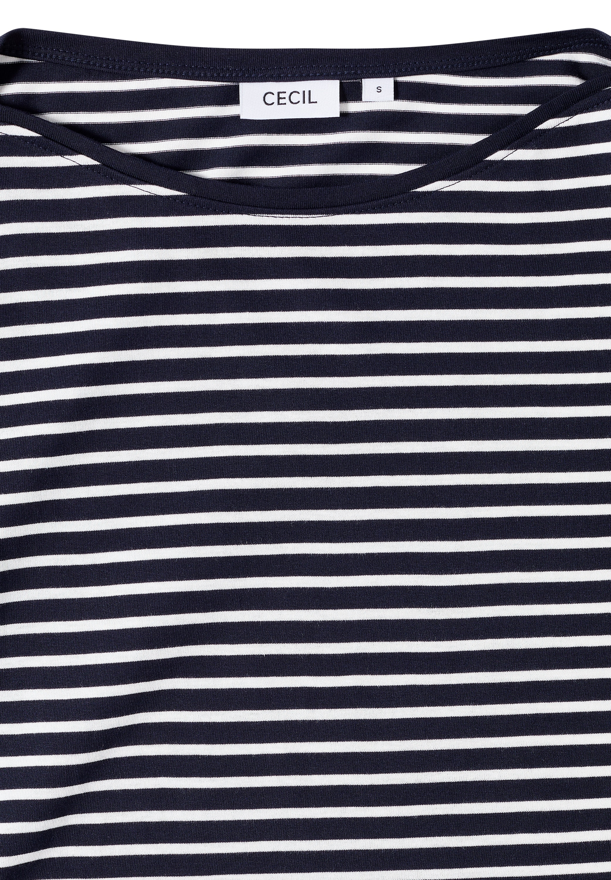 Cecil 3/4-Arm-Shirt, mit Streifen Muster