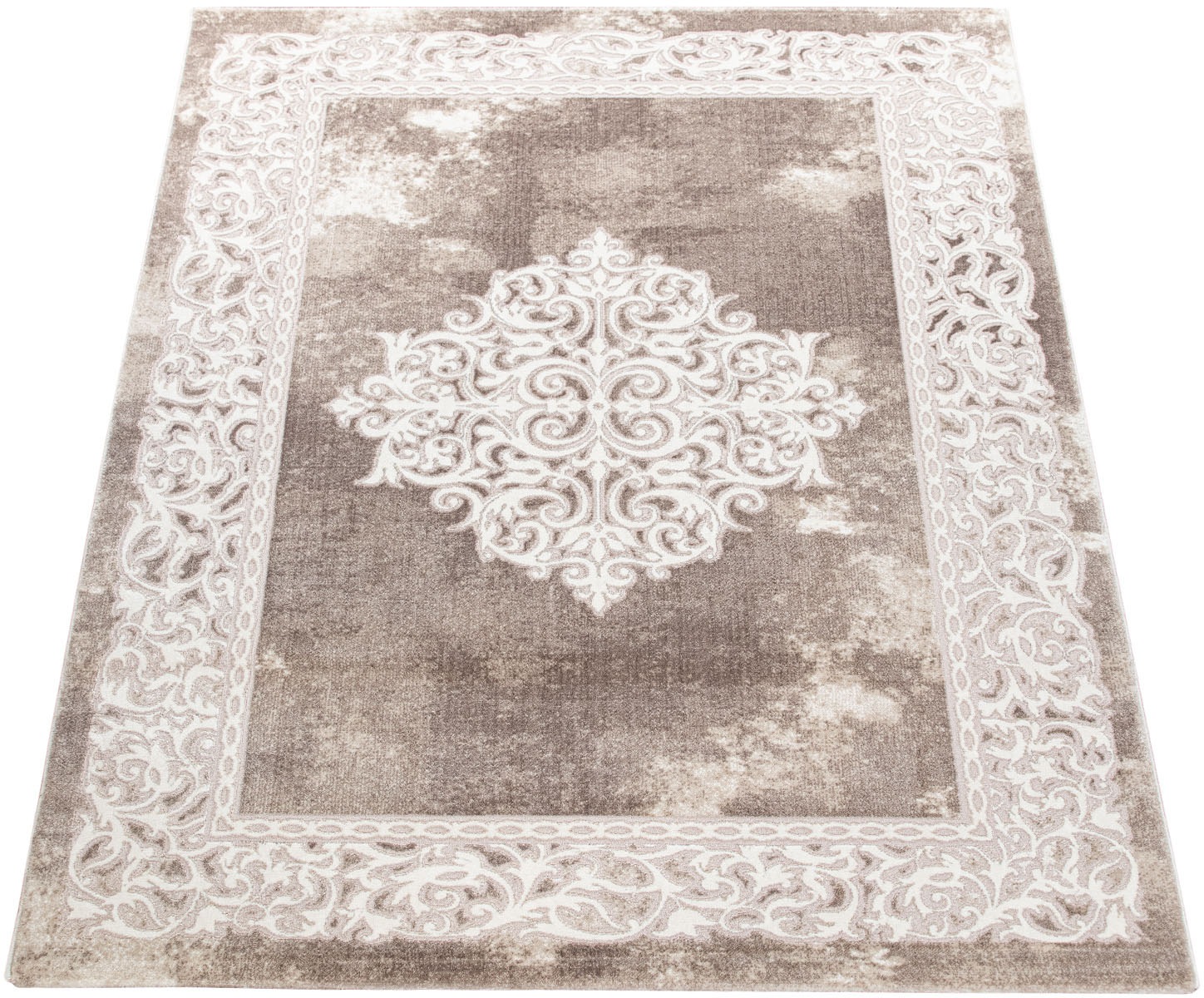 Image of Paco Home Teppich »Zaman 173«, rechteckig, 12 mm Höhe, Kurzflor, Orient-Optik, Vintage Design, Wohnzimmer bei Ackermann Versand Schweiz