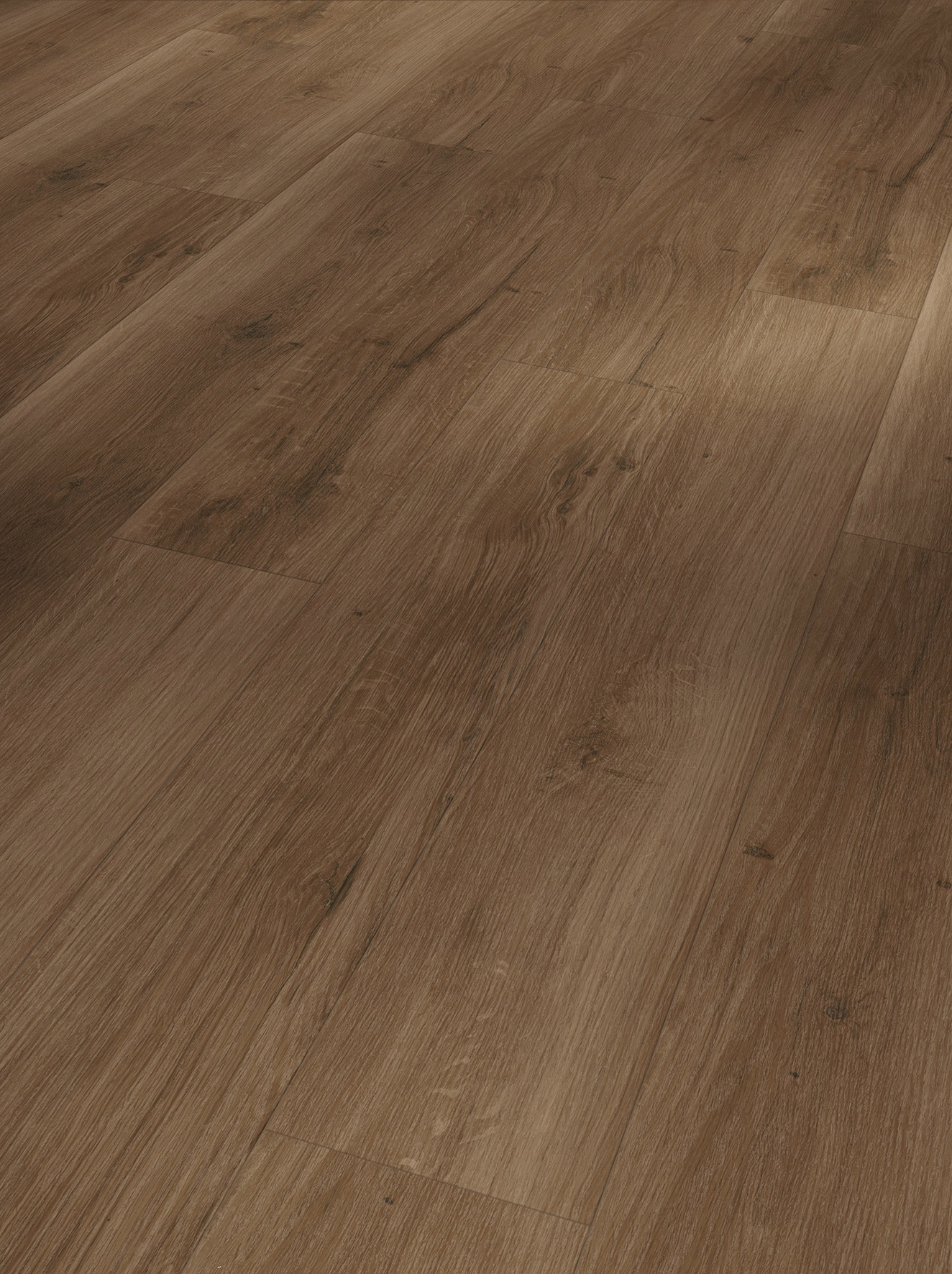 Image of PARADOR Designboden »Modular ONE Hydron Eiche Spirit geräuchert«, (Set), Holzstruktur, mit integrierter Trittschalldämmung, Verlegefläche: 2,02 m², matt, für Fussbodenheizung geeignet bei Ackermann Versand Schweiz