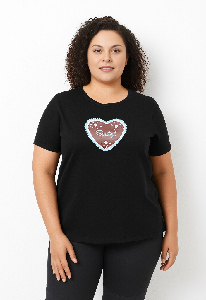 Image of ONLY CARMAKOMA Kurzarmshirt "CARULRIKA S/S REG TEE JRS"