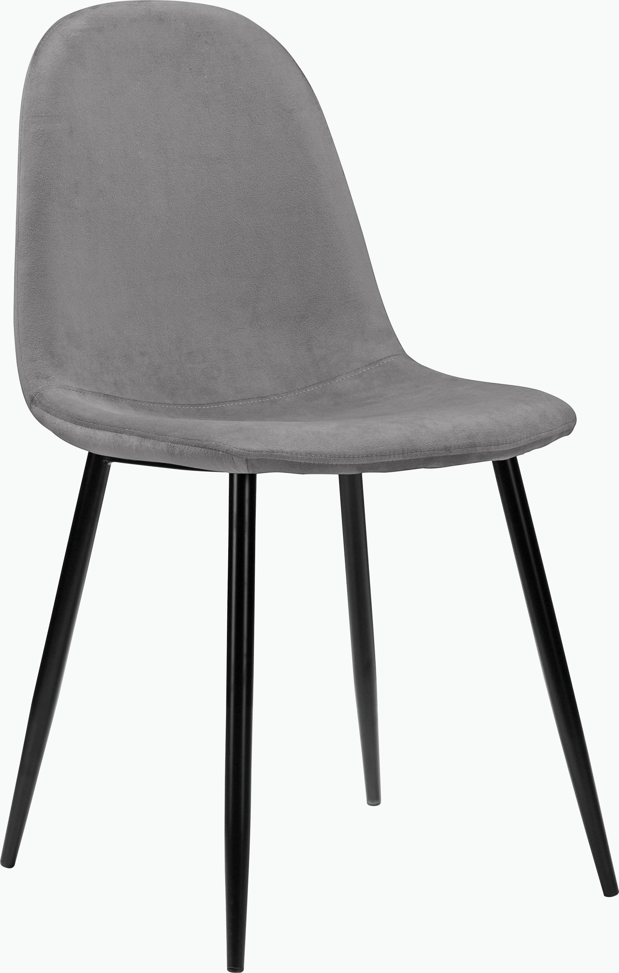 Leonique Essgruppe »Eadwine, TOPSELLER! Sitzgruppe Esstisch plus 4 Esszimmerstühle«, (Set, 5 tlg., Esstisch plus 4 Esszimmerstühle), Esstisch plus 4 Stühle in verschiedenen Farben