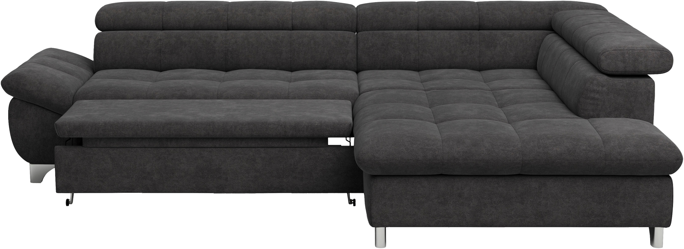 COTTA Ecksofa »Gemini L-Form«, mit Kopfteilverstellung, wahlweise mit Bettfunktion