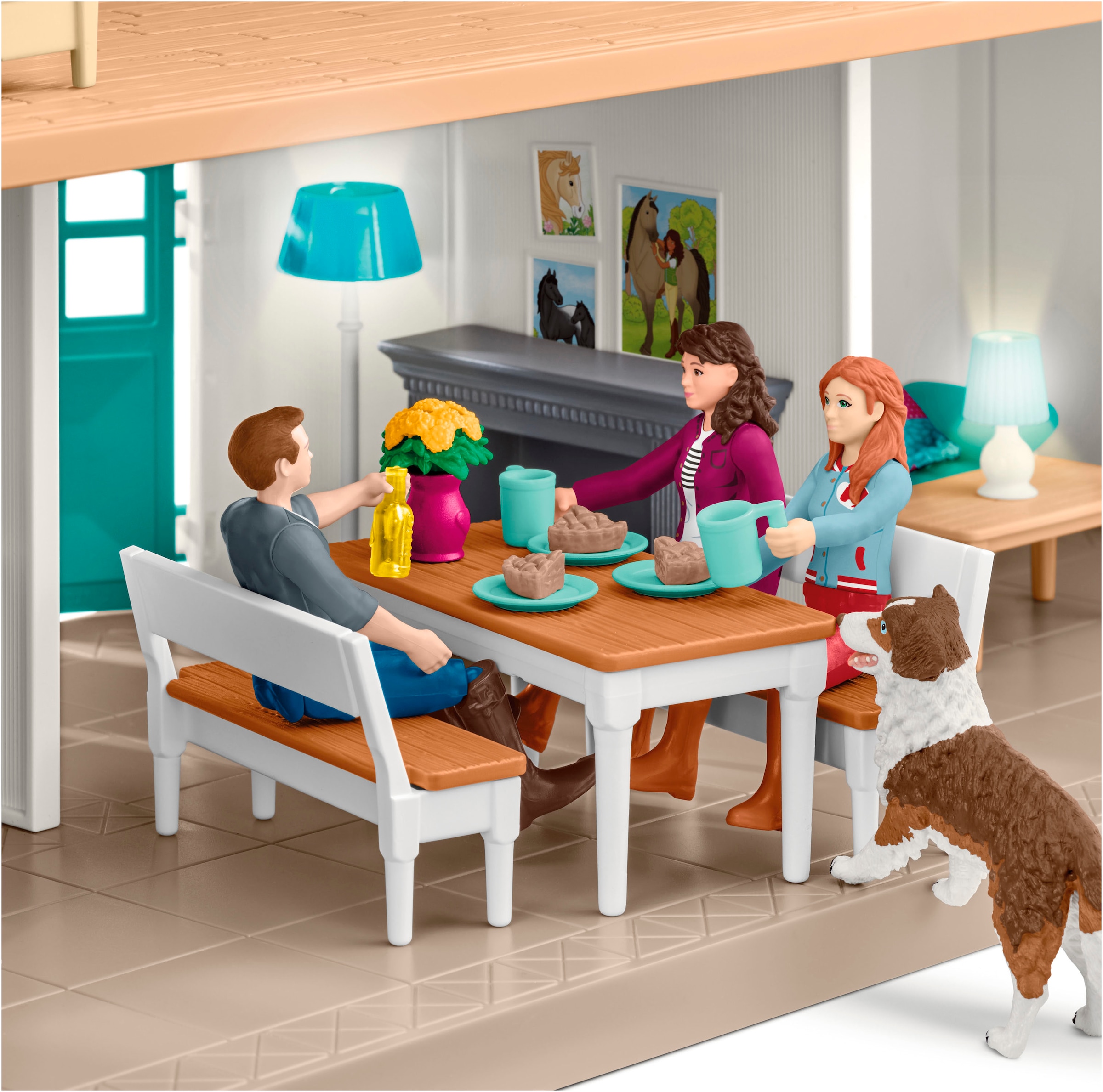 Schleich® Spielwelt »HORSE CLUB, Lakeside Country House and Stable (42706)« Made in Europe