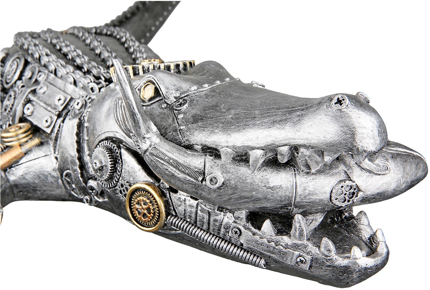 Casablanca by Gilde Tierfigur »Skulptur "Steampunk crocodile"«